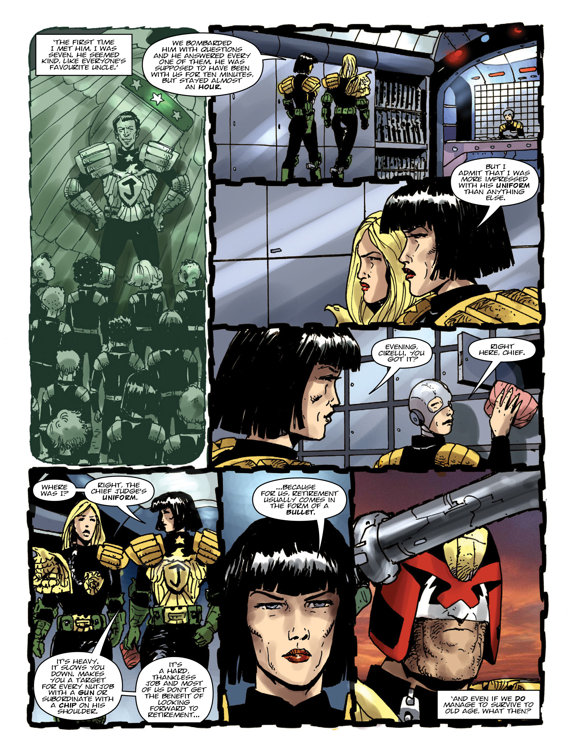 Read online Judge Dredd Megazine (Vol. 5) comic -  Issue #374 - 12