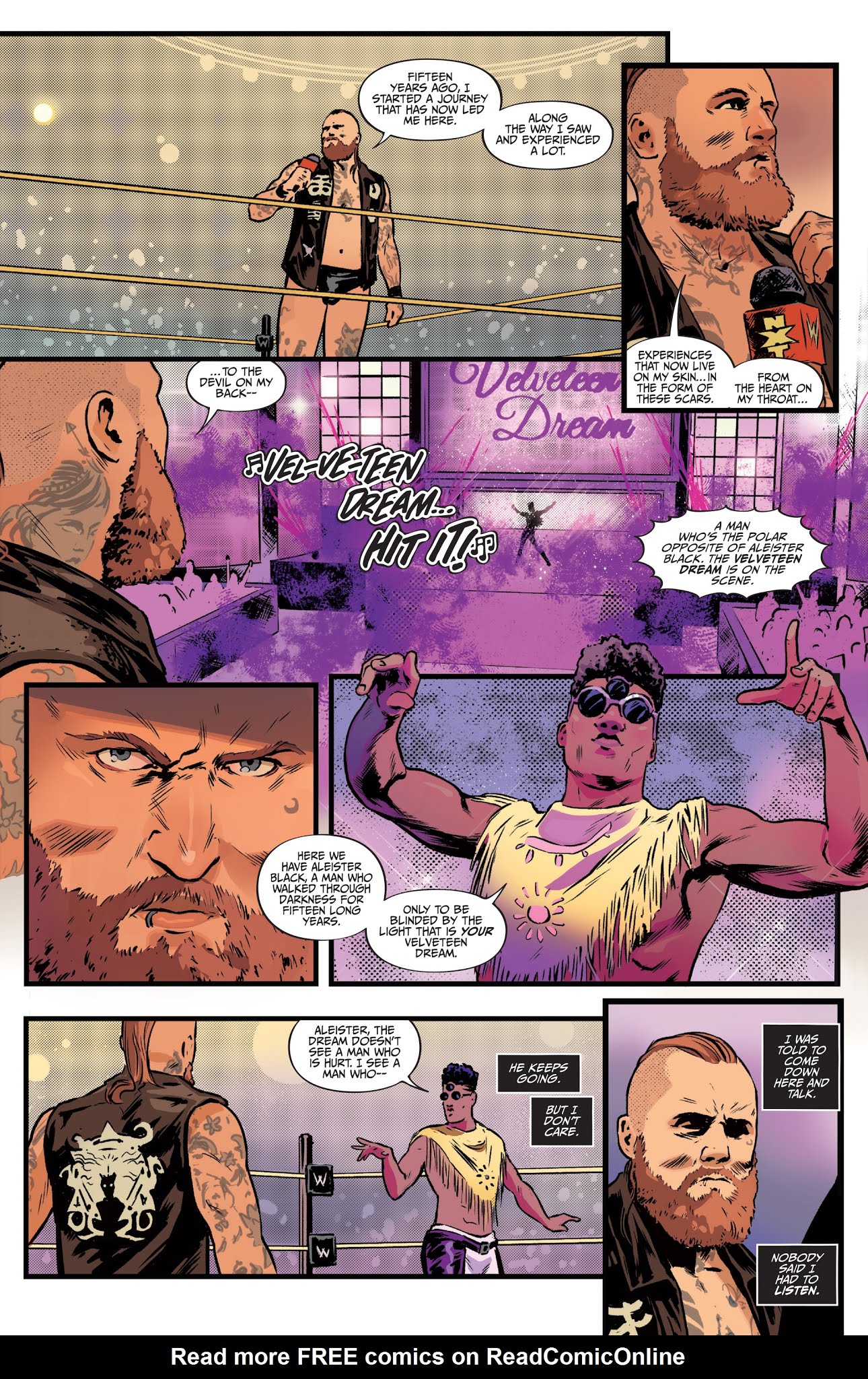 Read online WWE: NXT Takeover - Redemption comic -  Issue # Full - 7