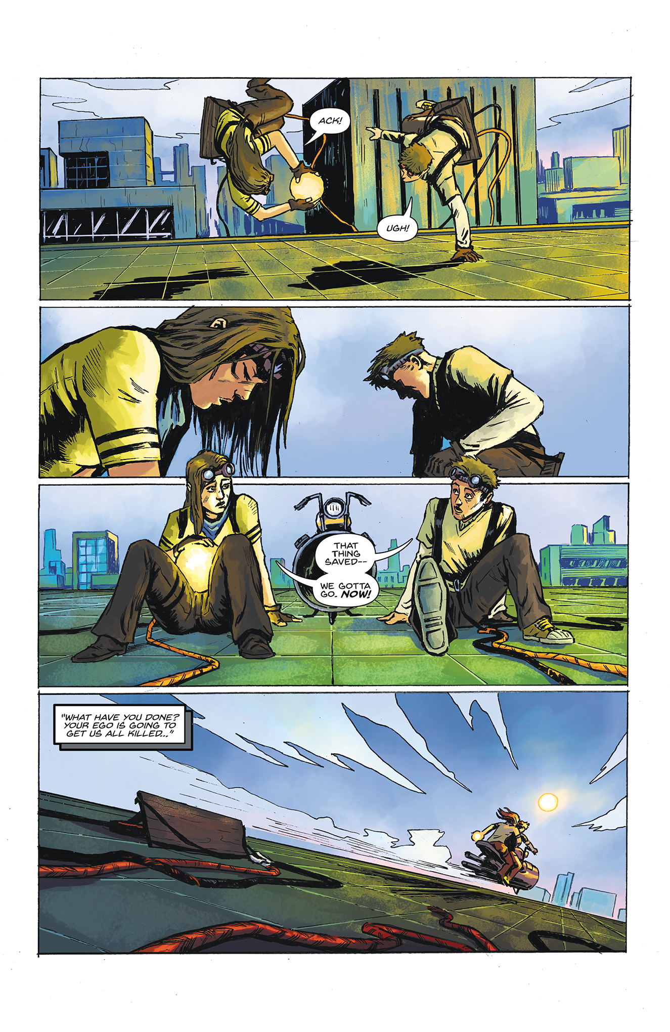 Read online Downcast comic -  Issue #1 - 15