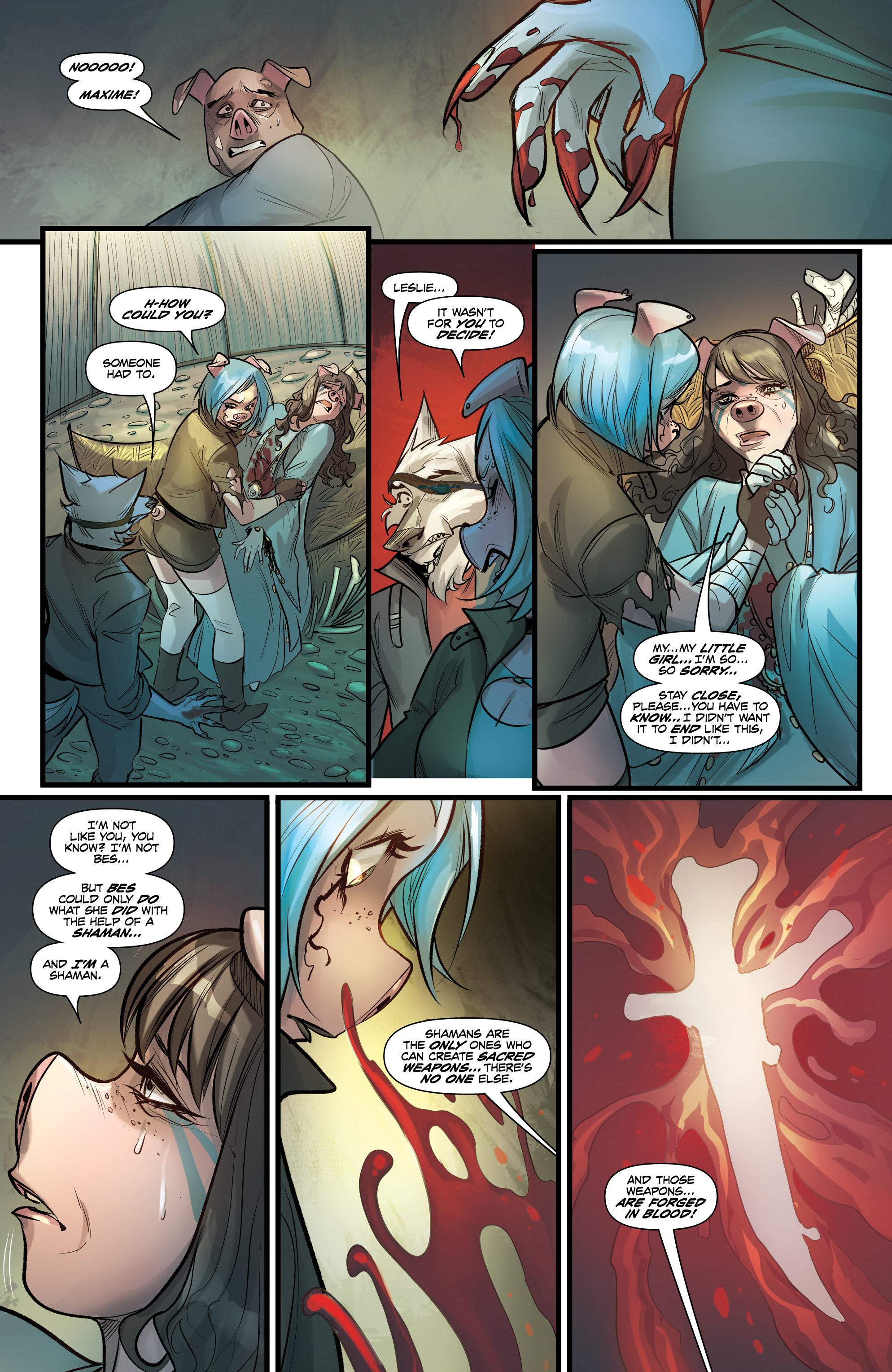 Read online Unnatural comic -  Issue #12 - 10