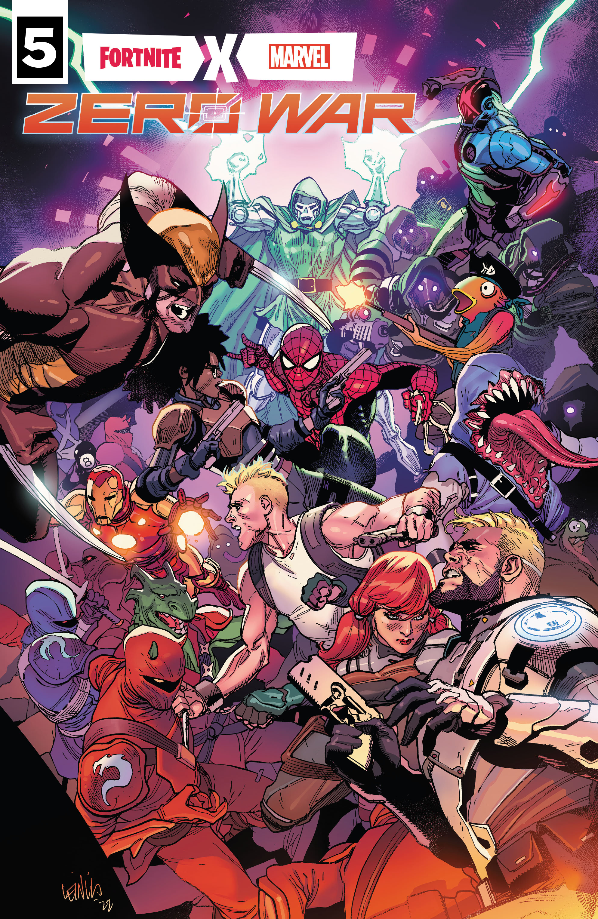 Read online Fortnite X Marvel: Zero War comic -  Issue #5 - 1