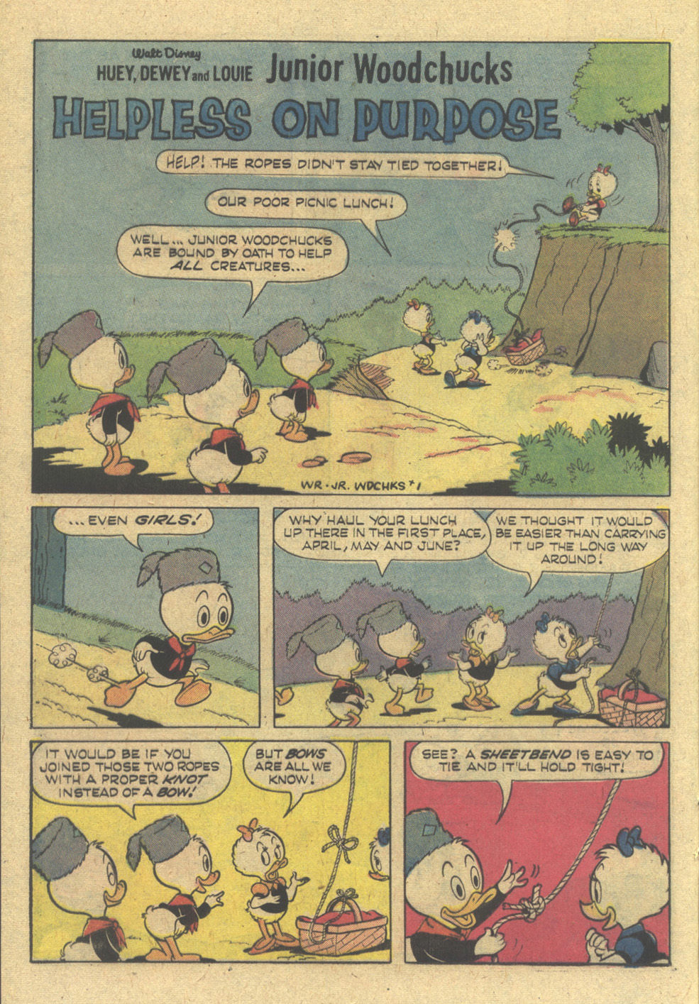 Read online Huey, Dewey, and Louie Junior Woodchucks comic -  Issue #42 - 12