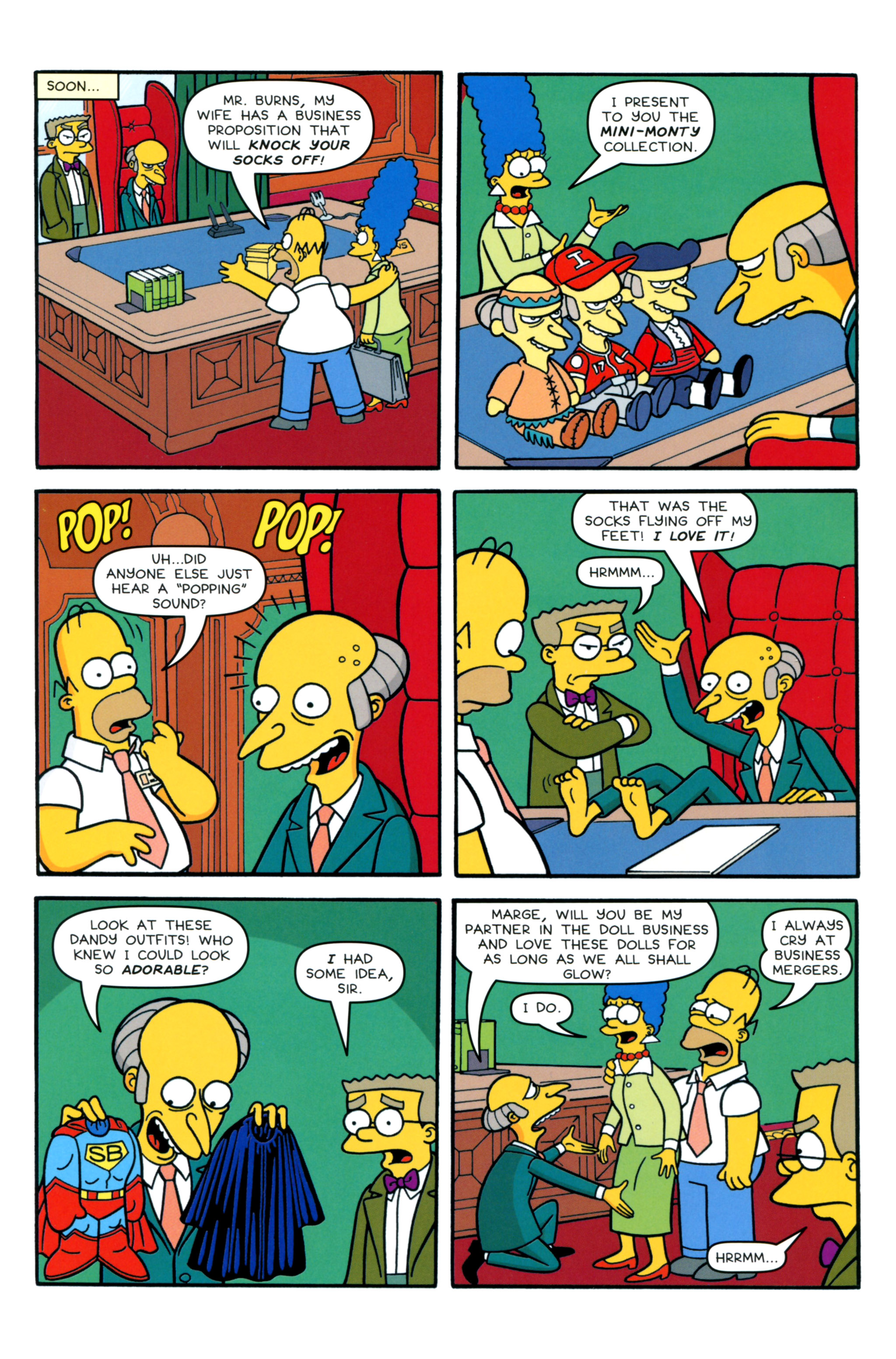 Read online Simpsons Comics comic -  Issue #216 - 18