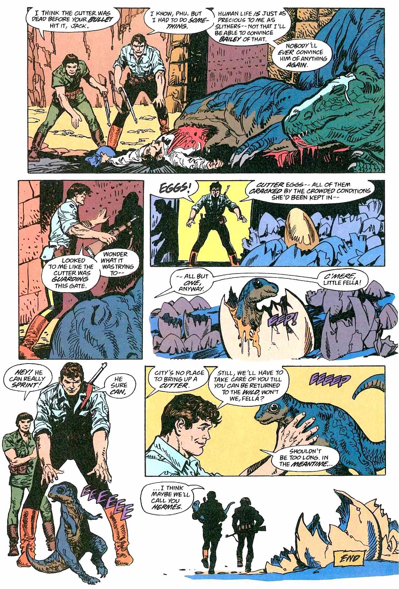 Read online Cadillacs and Dinosaurs comic -  Issue #3 - 29