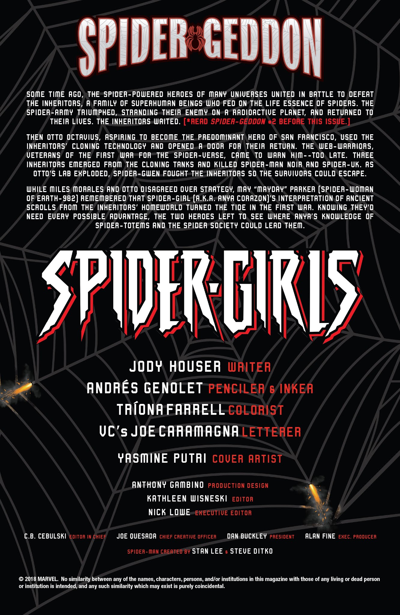 Read online Spider-Girls comic -  Issue #1 - 2