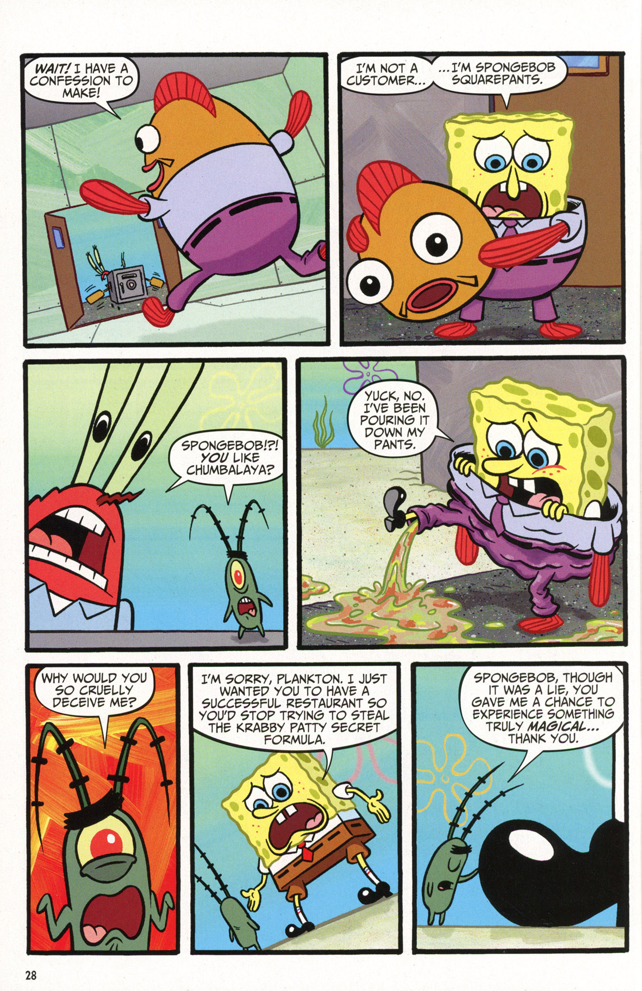 Read online SpongeBob Comics comic -  Issue #14 - 29