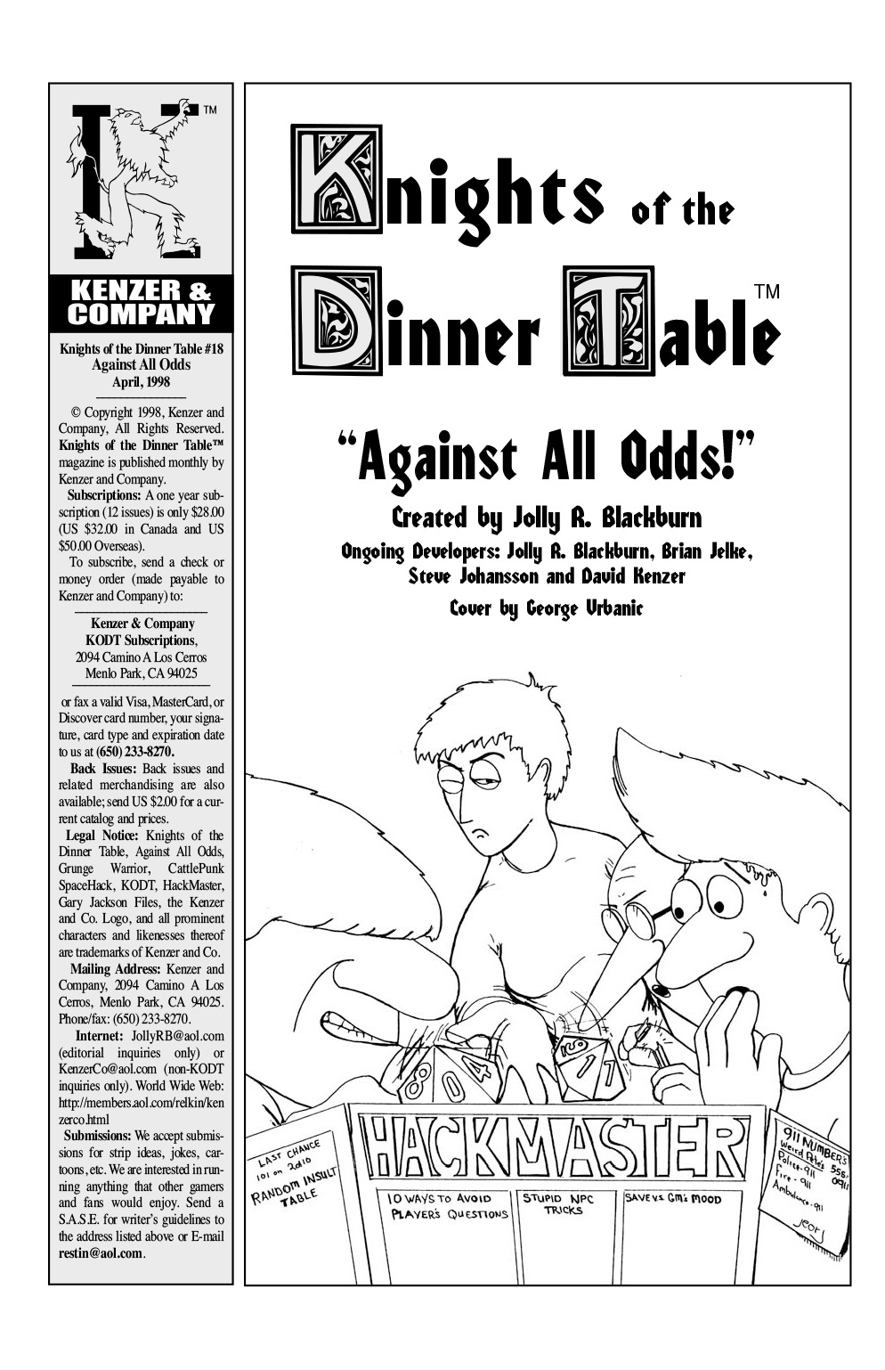 Read online Knights of the Dinner Table comic -  Issue #18 - 3