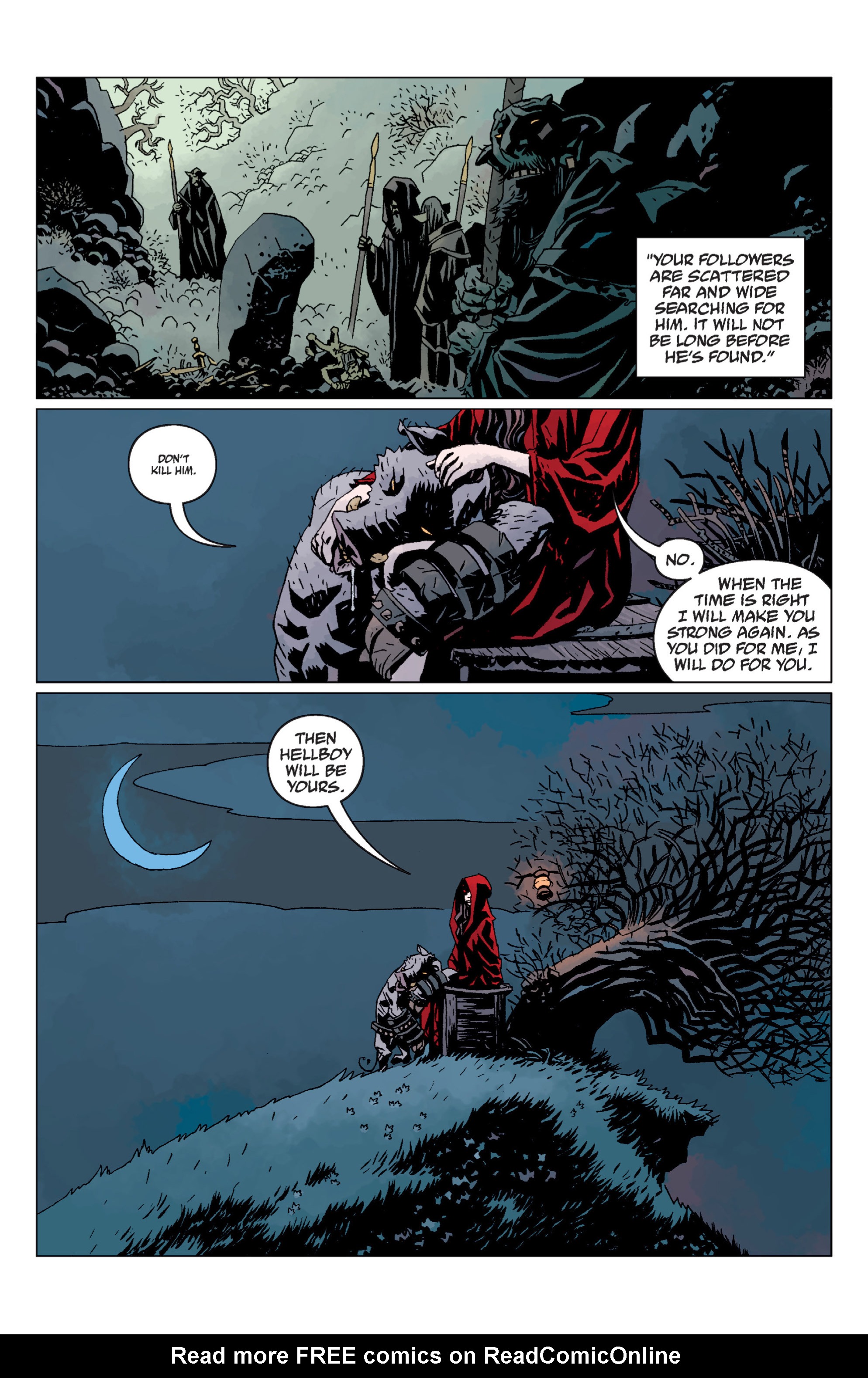 Read online Hellboy comic -  Issue #9 - 98