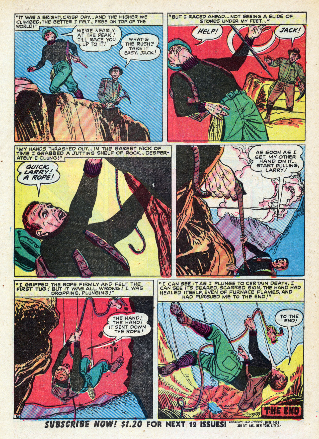 Read online Adventures into Terror comic -  Issue #5 - 32