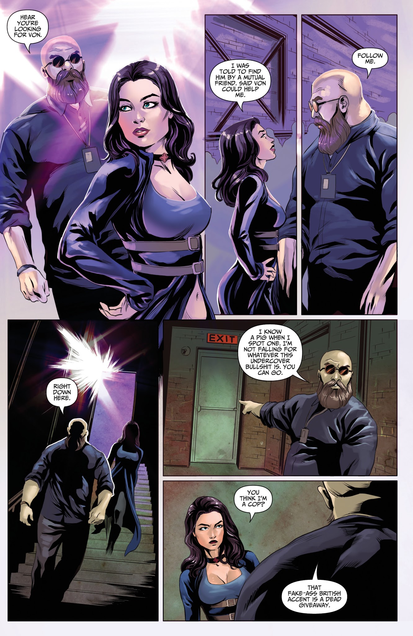 Read online Van Helsing vs. Robyn Hood comic -  Issue #1 - 14
