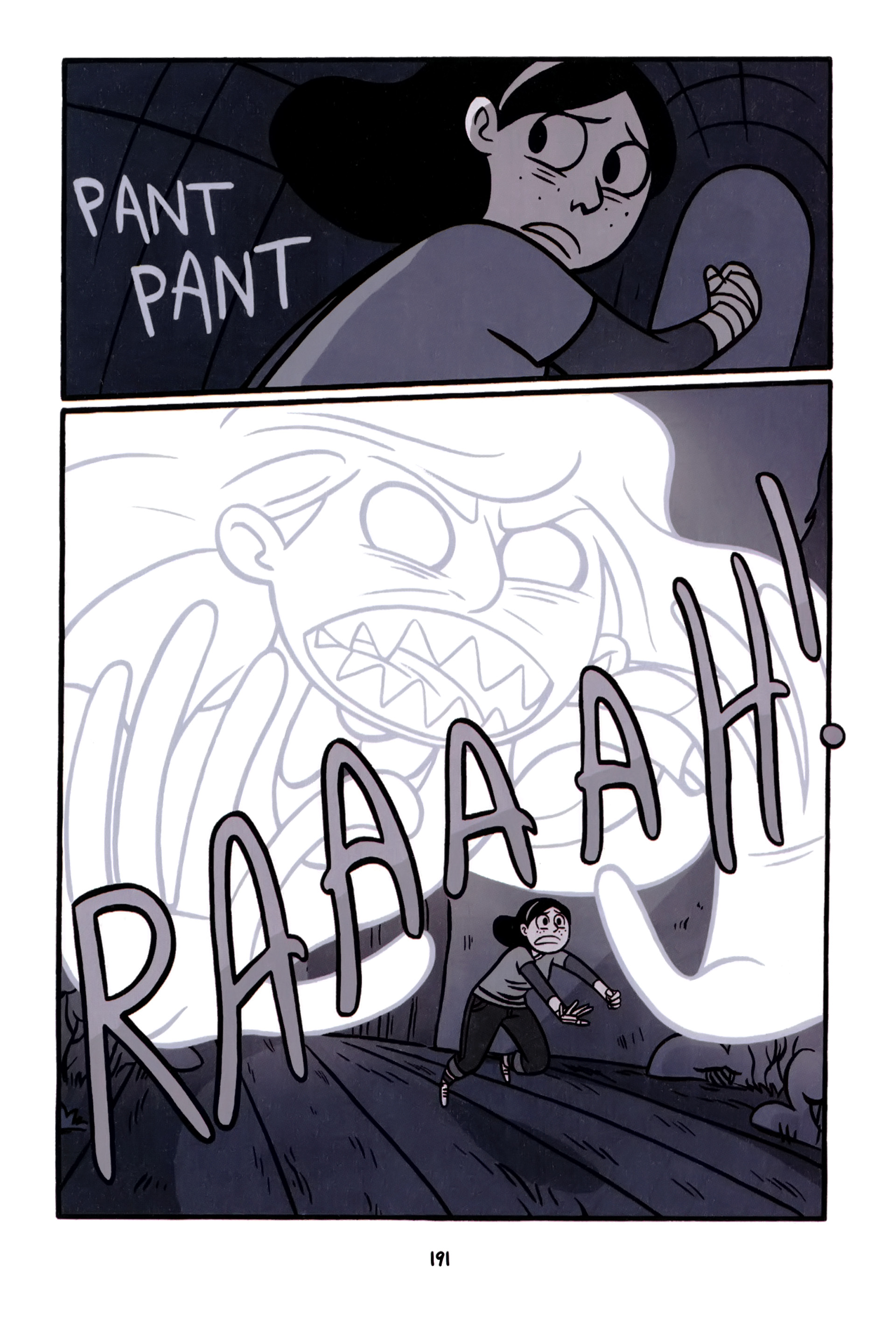 Read online Anya's Ghost comic -  Issue #1 - 192