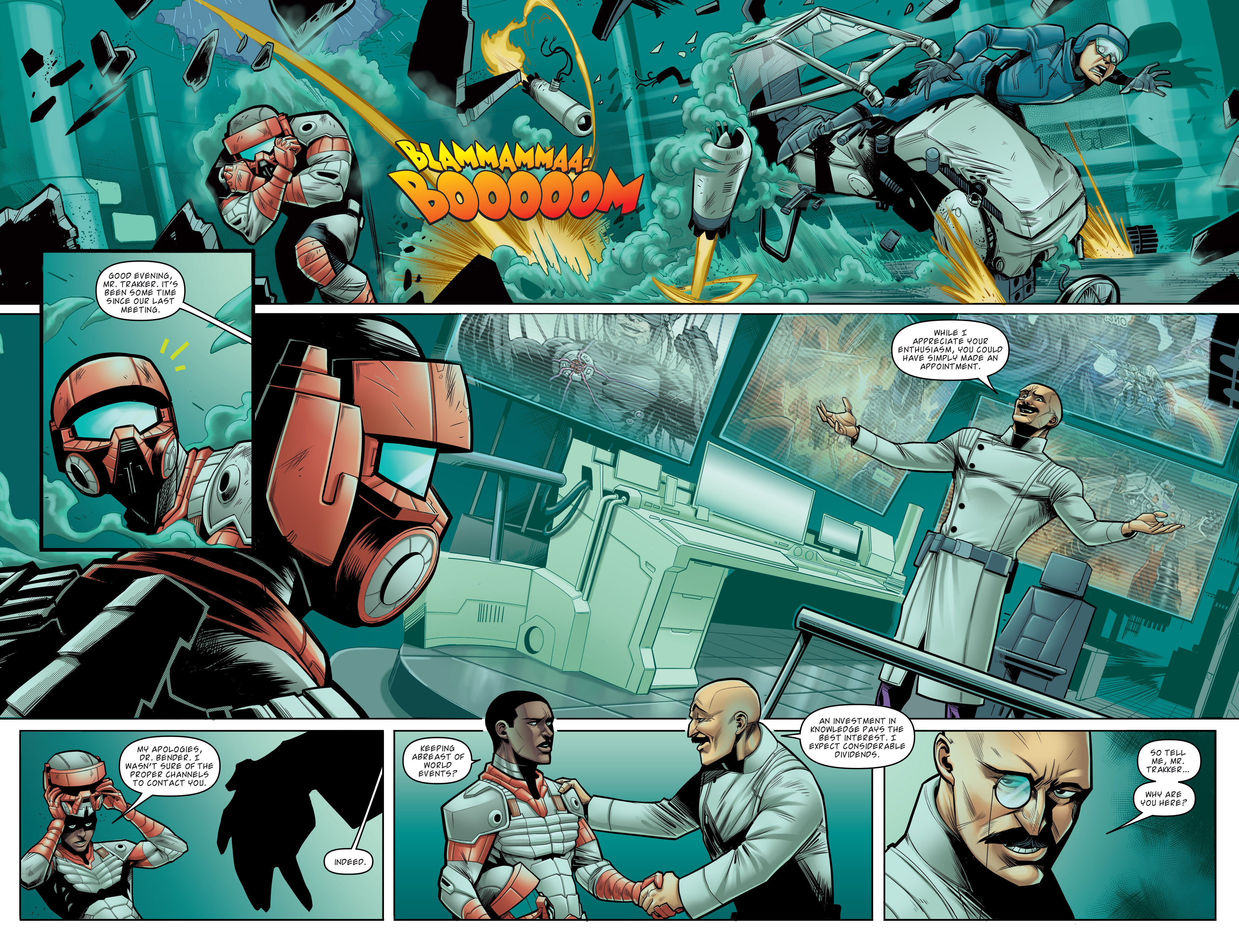 Read online M.A.S.K.: Mobile Armored Strike Kommand comic -  Issue #6 - 7