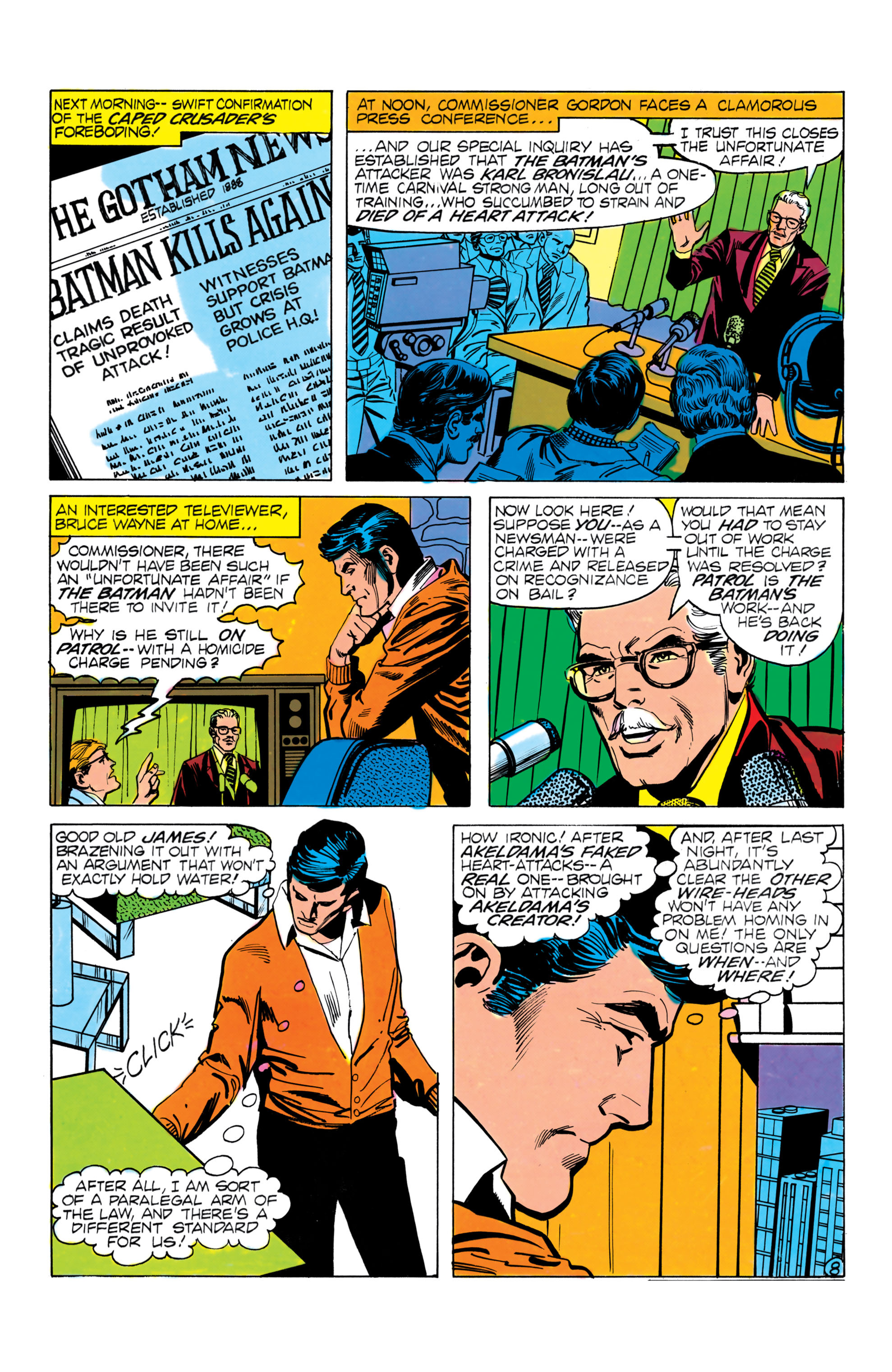 Read online Batman (1940) comic -  Issue #302 - 9