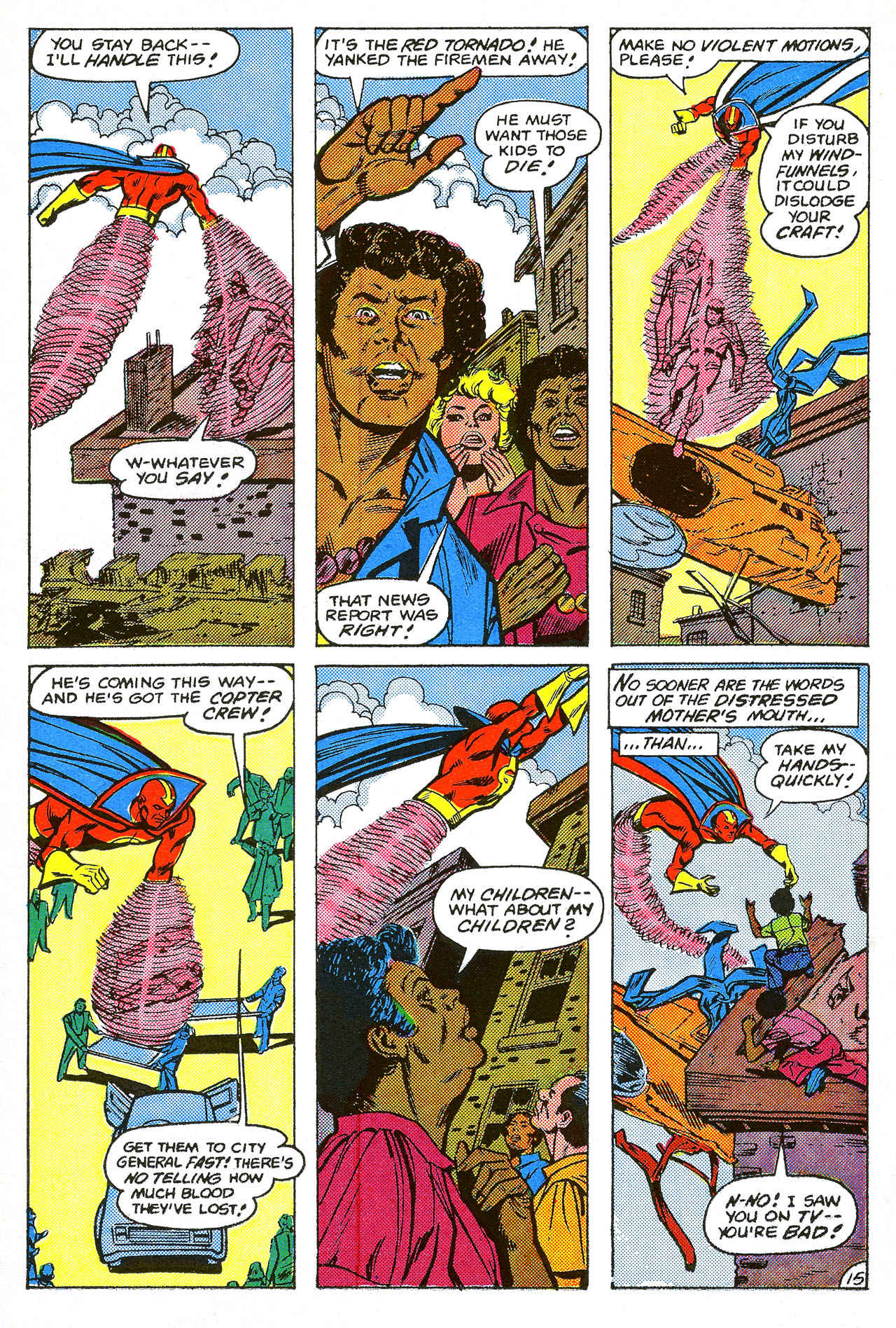 Read online Red Tornado (1985) comic -  Issue #2 - 20