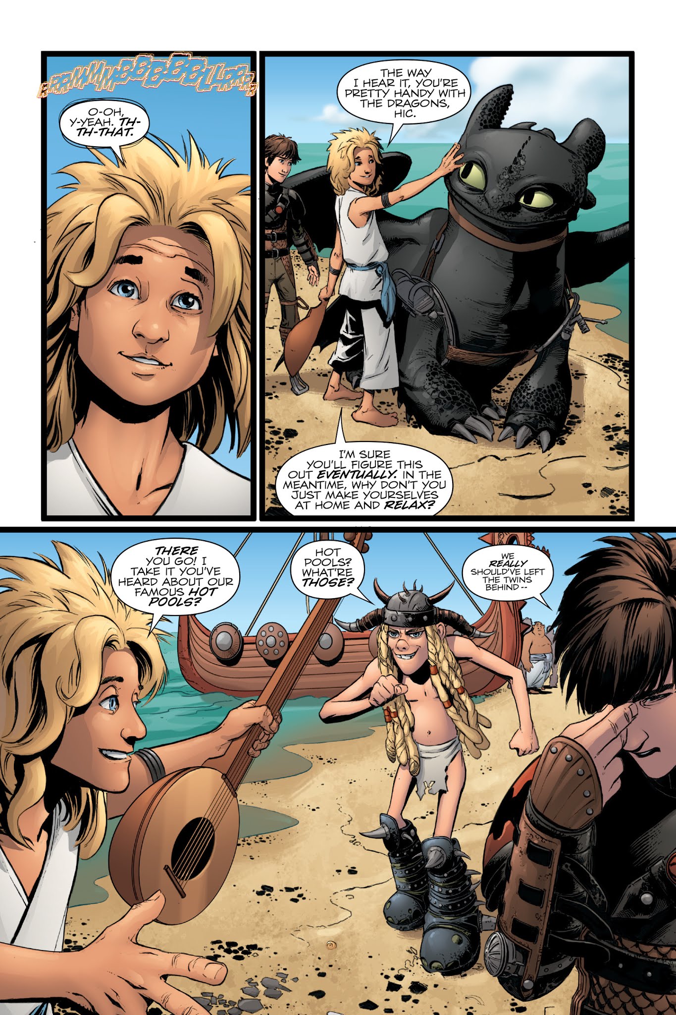 Read online How To Train Your Dragon: The Serpent's Heir comic -  Issue # TPB - 37