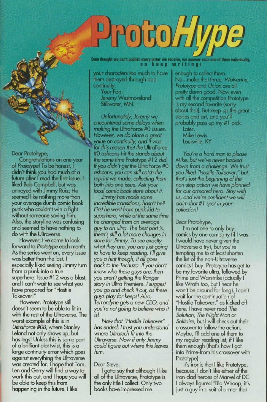Read online Prototype (1993) comic -  Issue #15 - 27