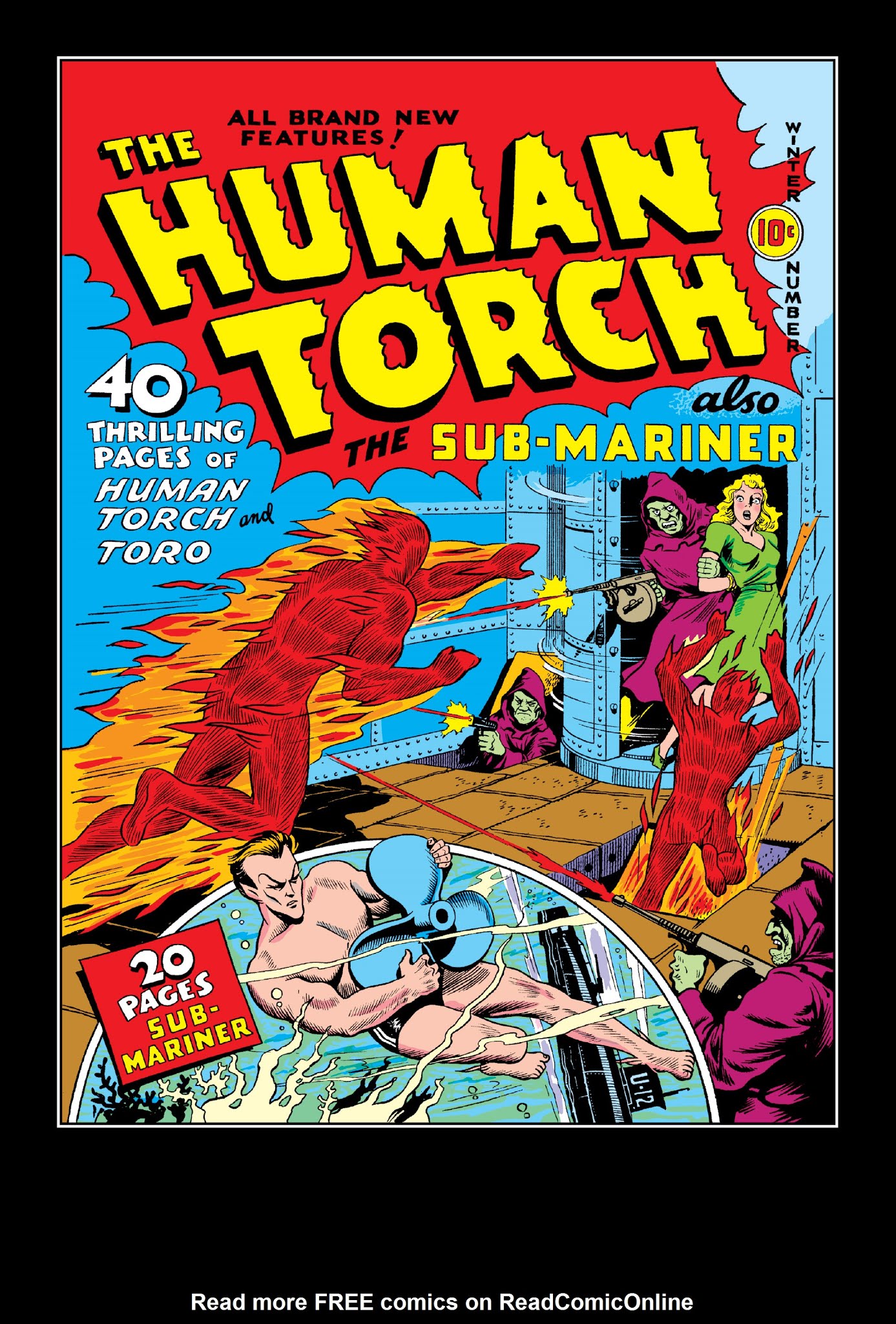 Read online Marvel Masterworks: Golden Age Human Torch comic -  Issue # TPB 1 (Part 1) - 74