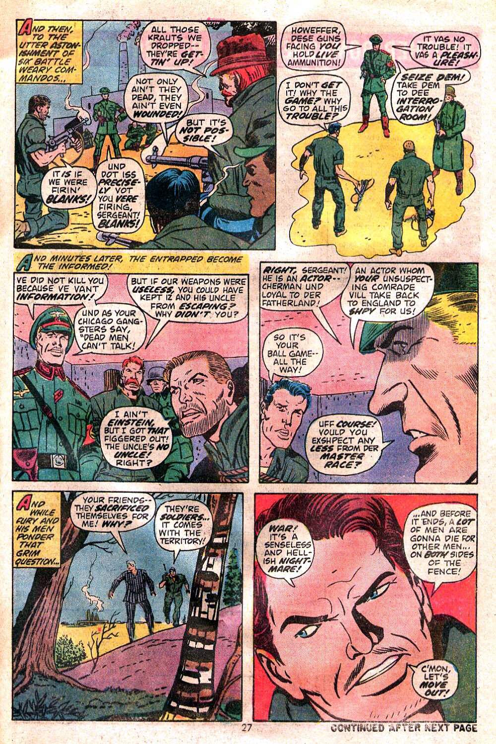 Read online Sgt. Fury comic -  Issue #120 - 29