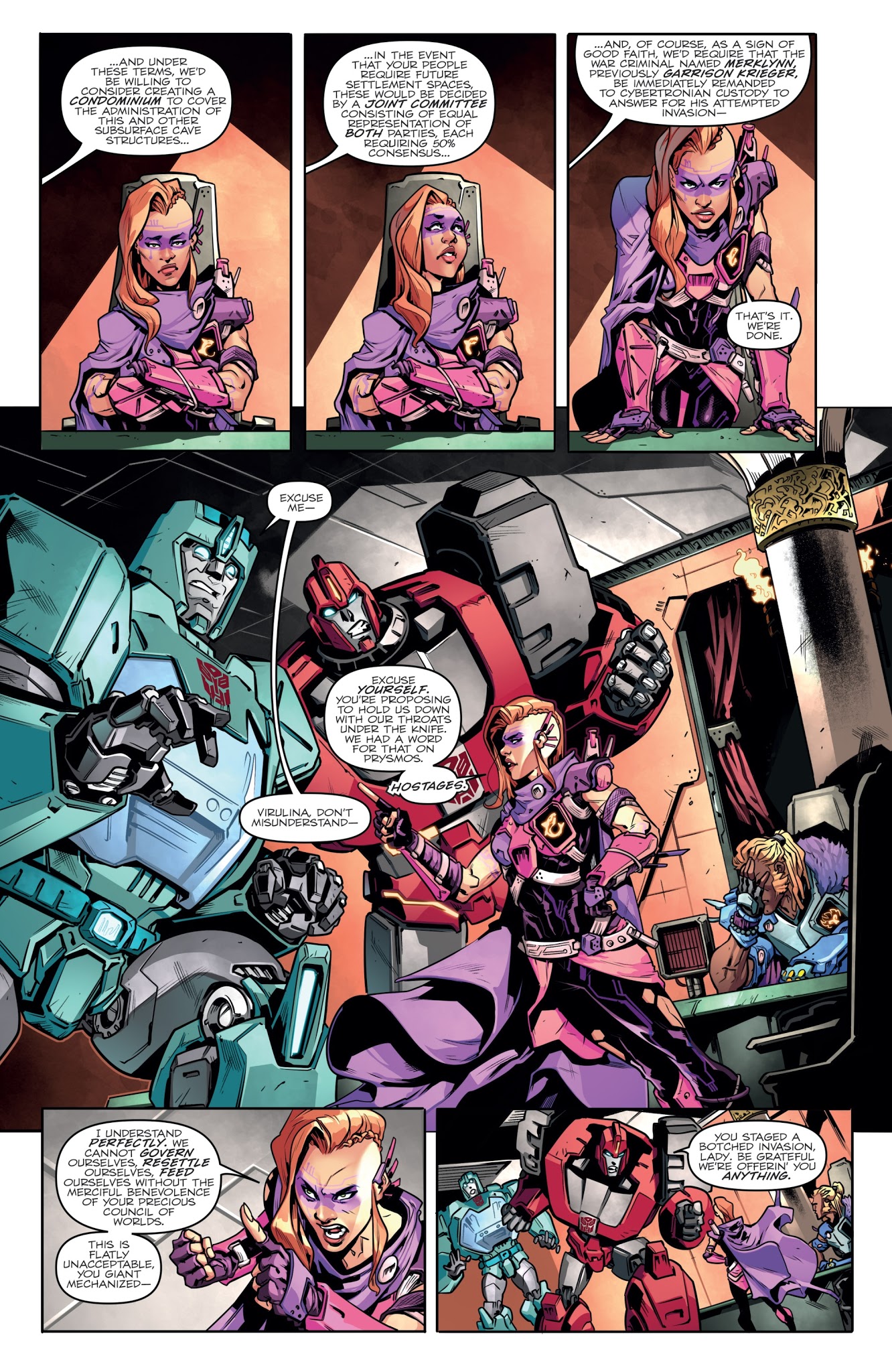 Read online Transformers vs. Visionaries comic -  Issue #1 - 13