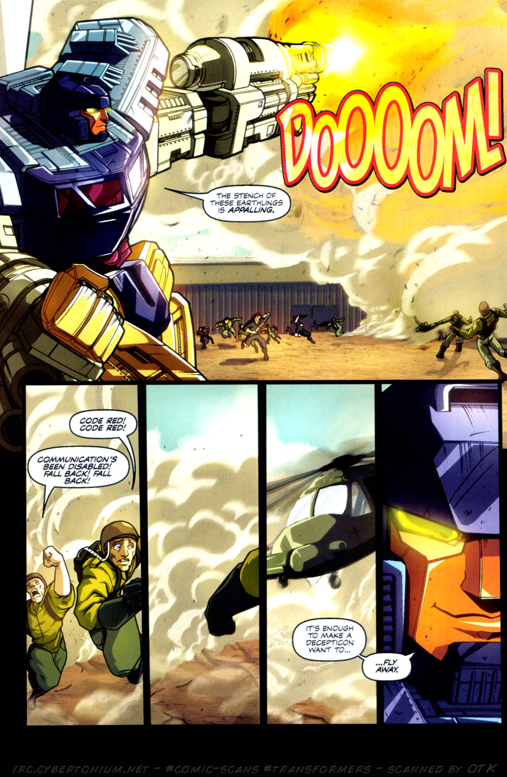 Read online Transformers Armada comic -  Issue #4 - 12