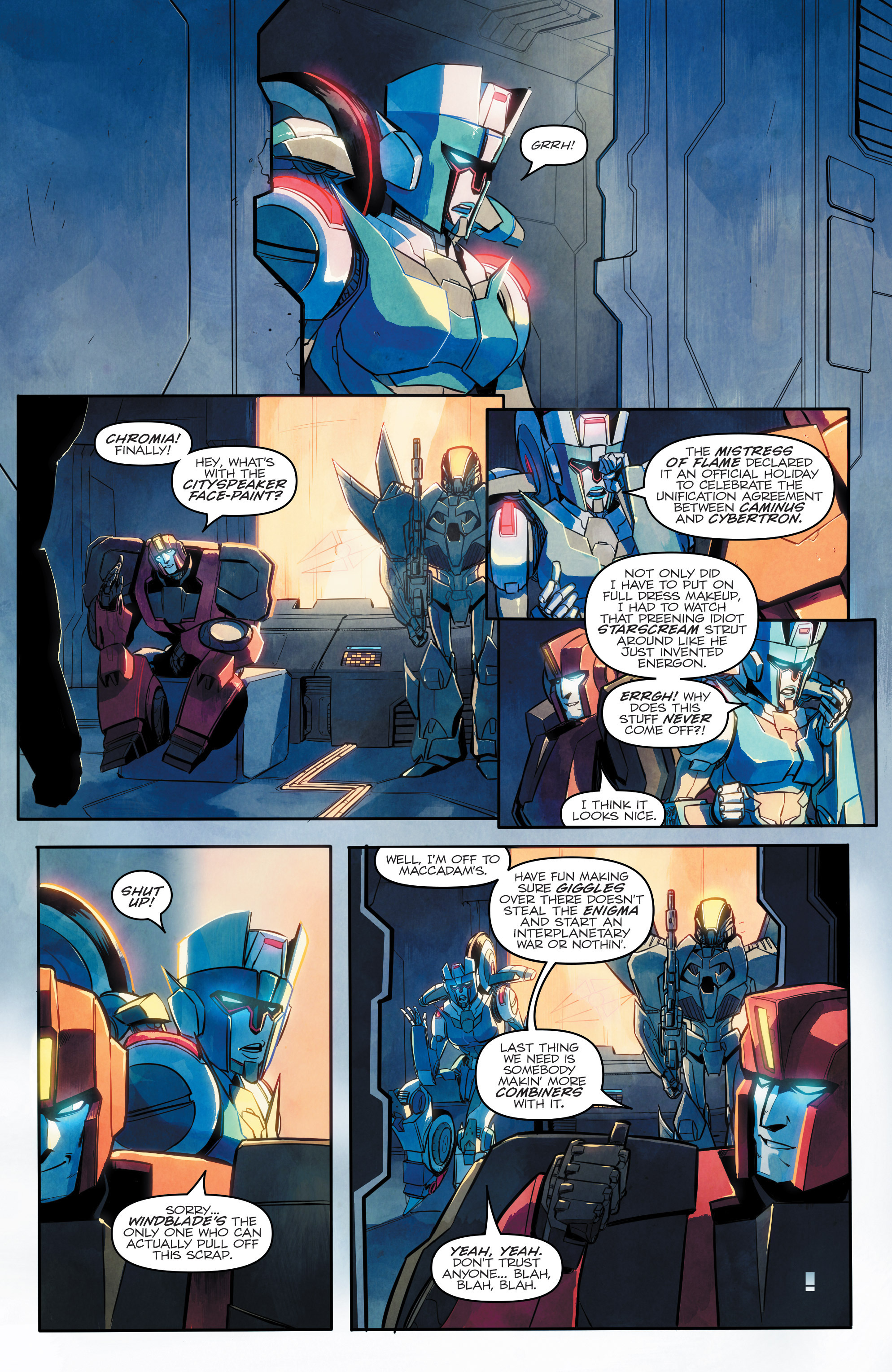 Read online Transformers: Combiner Hunters comic -  Issue # Full - 5