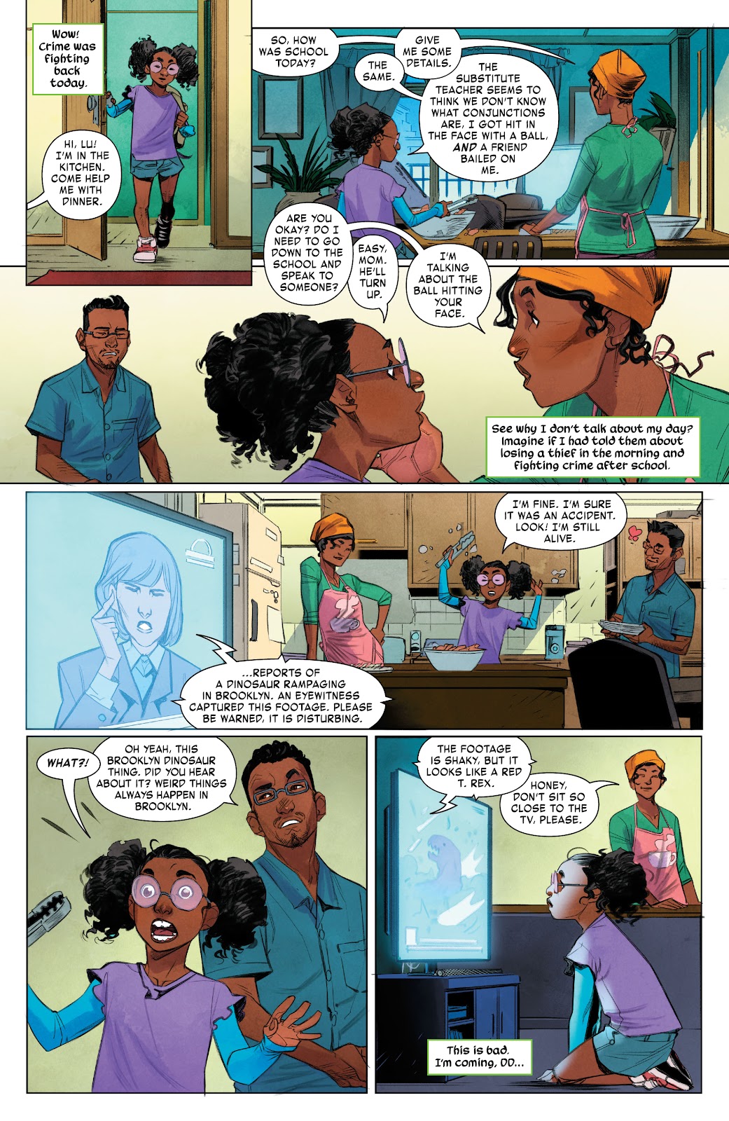 Miles Morales & Moon Girl issue 1 - Page 10