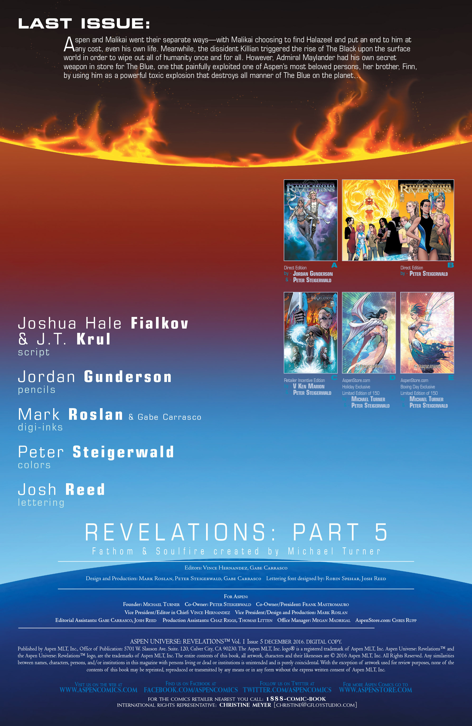 Read online Aspen Universe: Revelations comic -  Issue #5 - 3