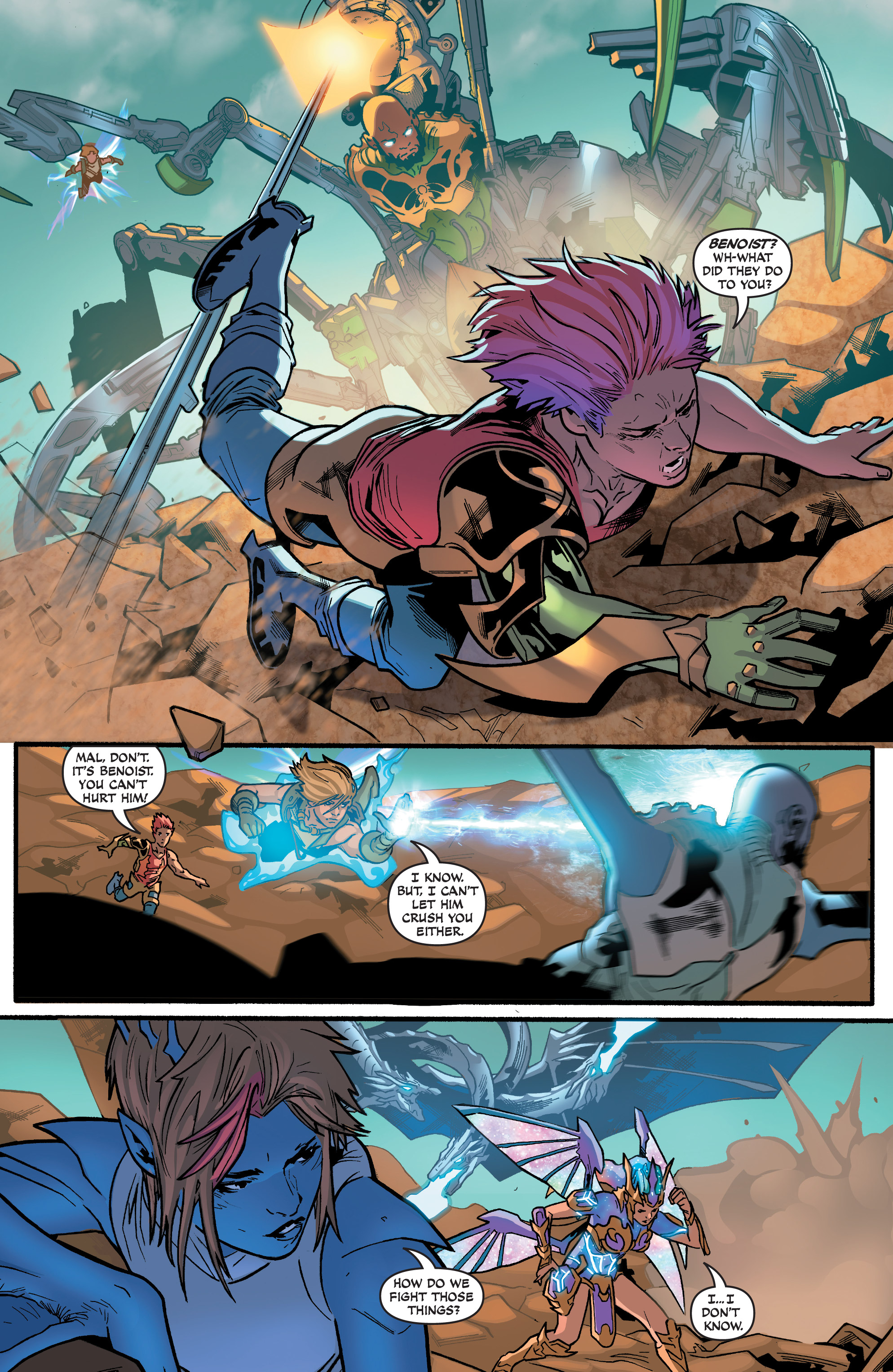Read online Soulfire comic -  Issue #5 - 17