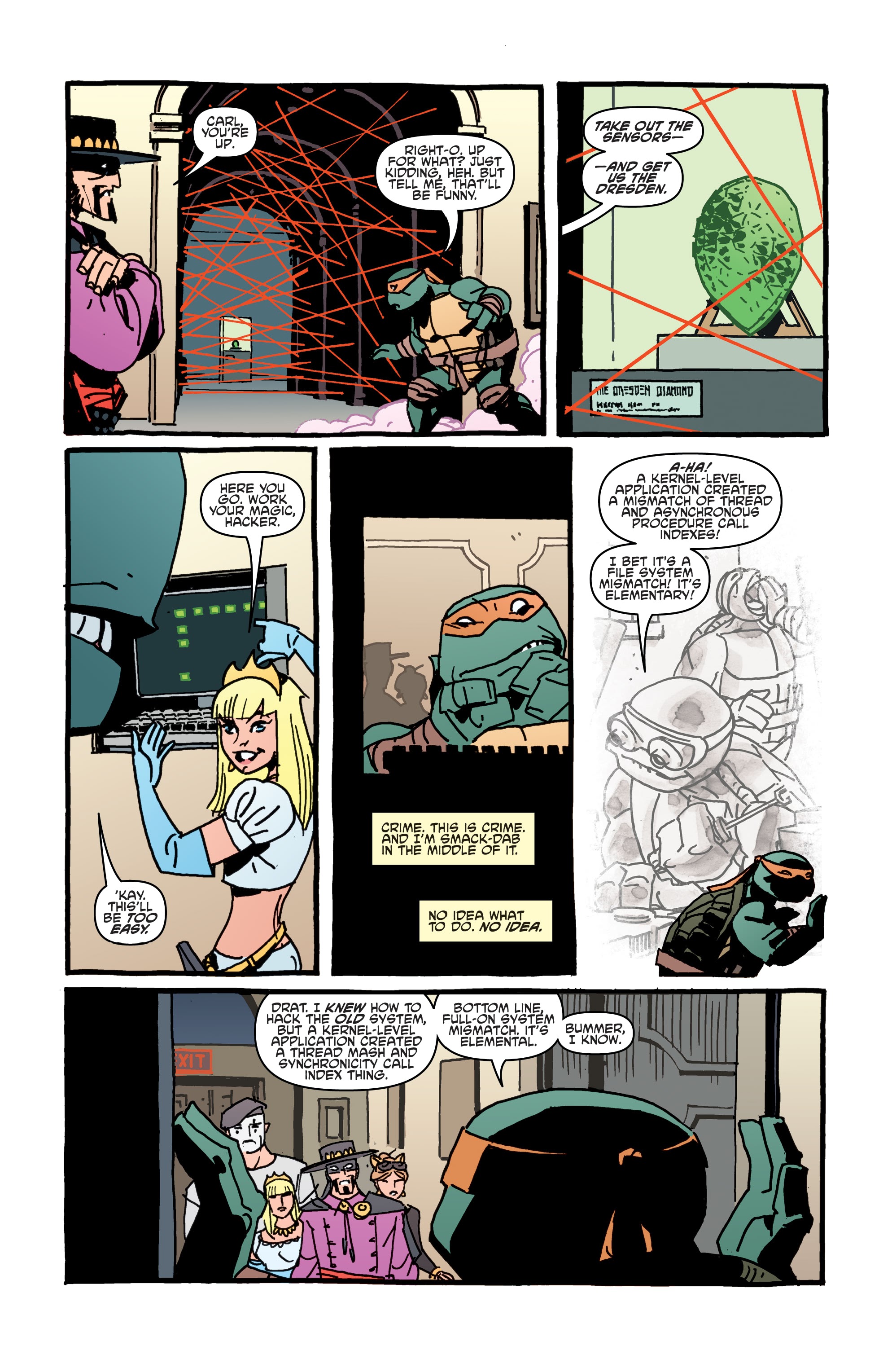 Read online Teenage Mutant Ninja Turtles: Best Of comic -  Issue # Michelangelo - 41