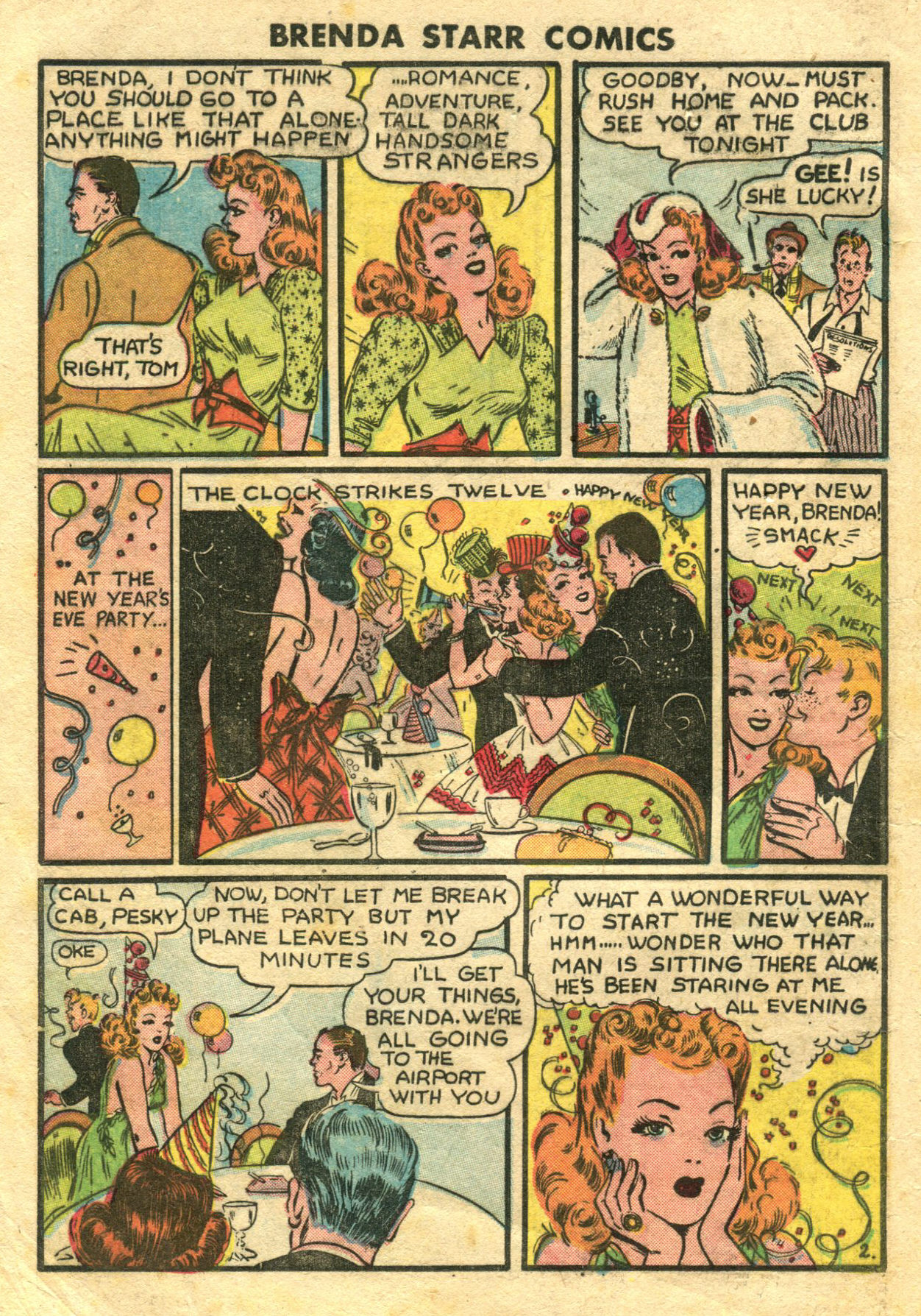 Read online Brenda Starr (1948) comic -  Issue #3 - 4