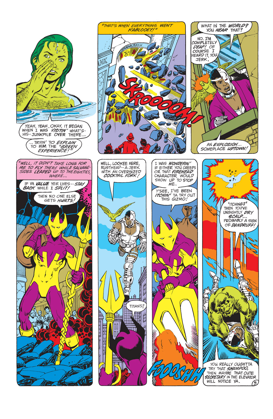 Read online The New Teen Titans (1980) comic -  Issue #33 - 6