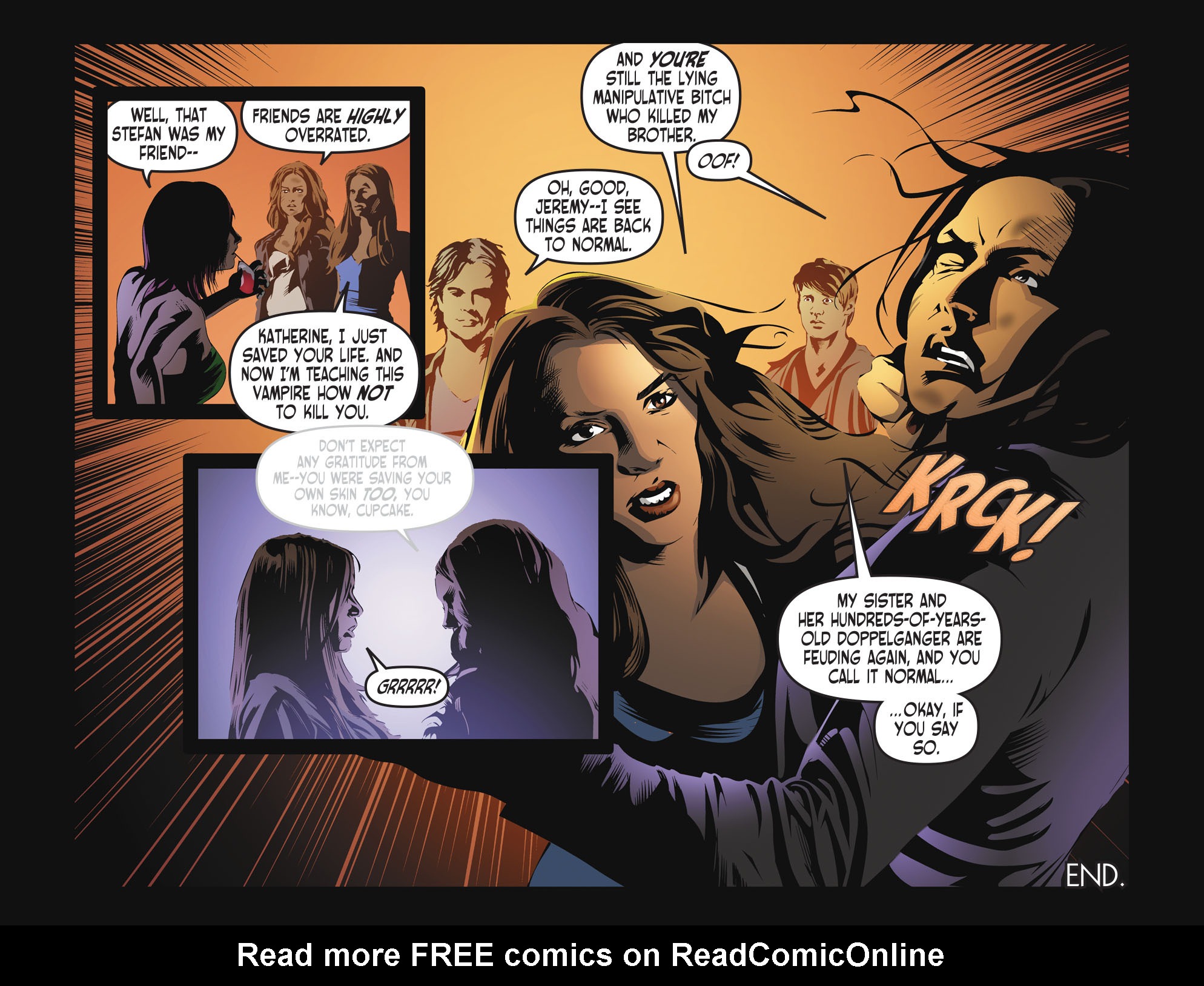 Read online The Vampire Diaries (2013) comic -  Issue #16 - 22