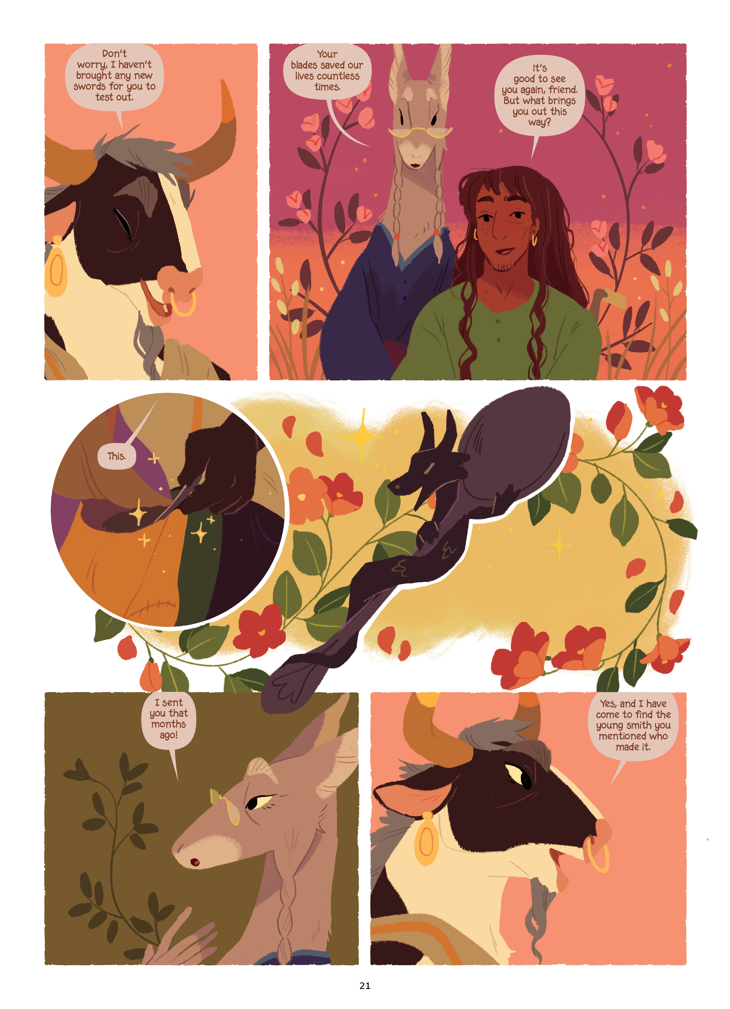 Read online The Tea Dragon Series comic -  Issue # The Tea Dragon Tapestry - 22