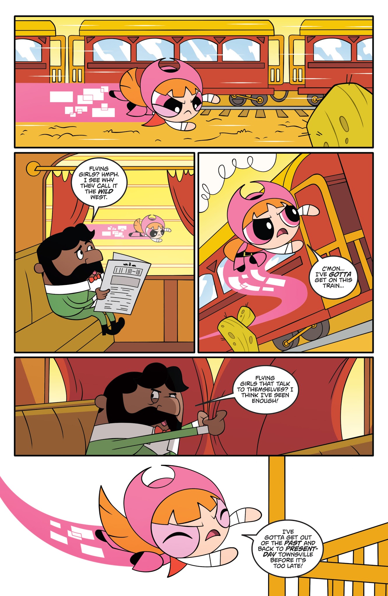 Read online Powerpuff Girls: The Time Tie comic -  Issue #1 - 4