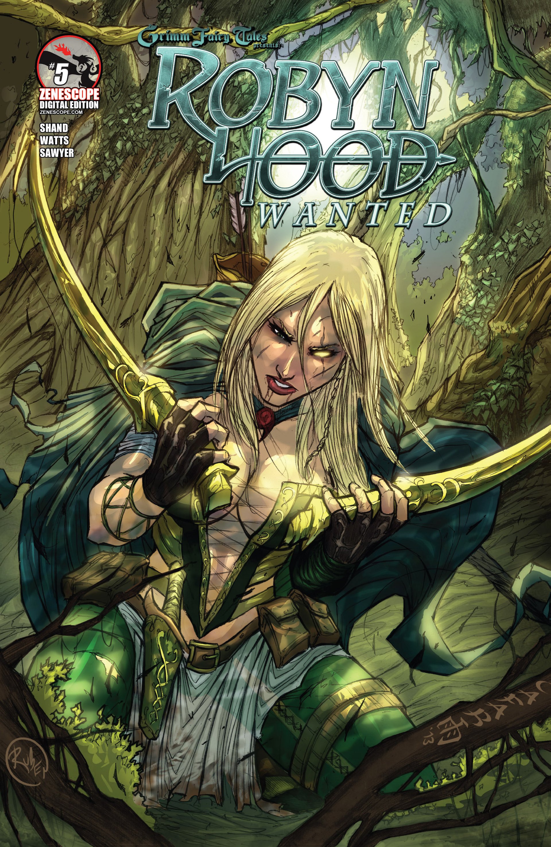 Read online Grimm Fairy Tales presents Robyn Hood: Wanted comic -  Issue #5 - 1