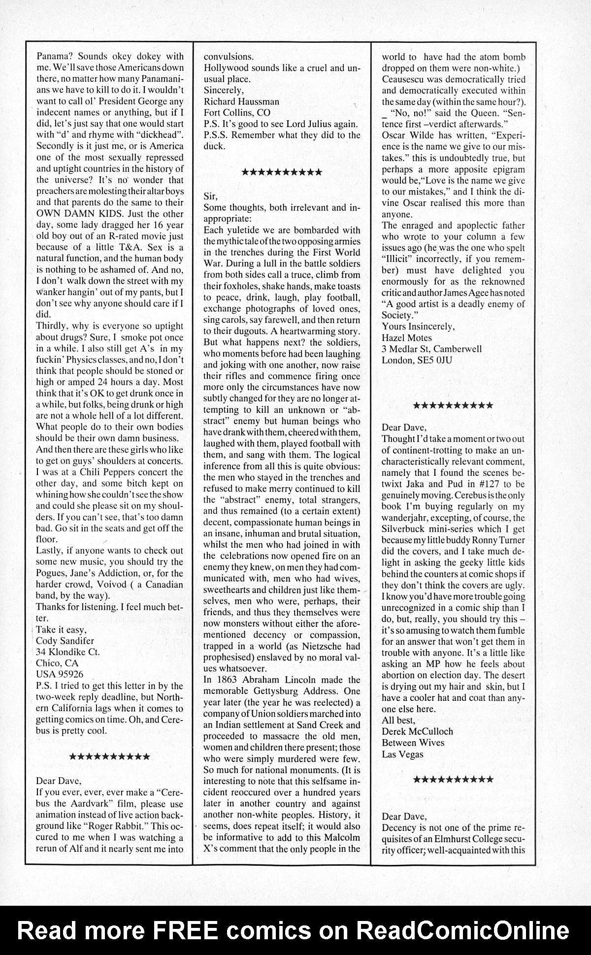Cerebus Issue #131 #130 - English 24