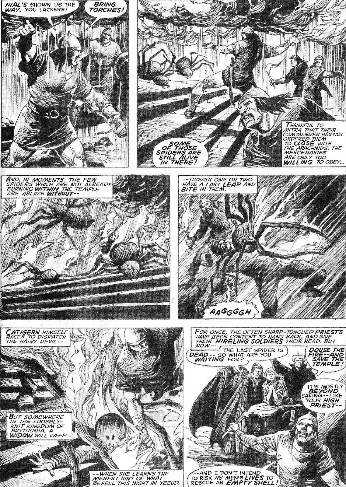 The Savage Sword Of Conan issue 210 - Page 40