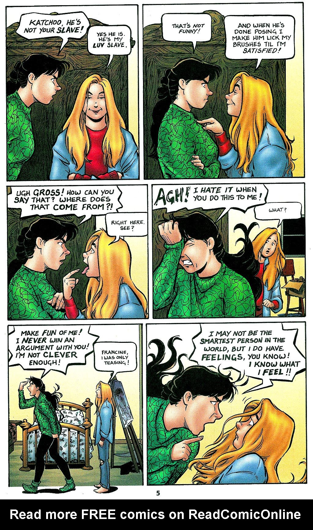 Read online Strangers in Paradise comic -  Issue #3 - 6