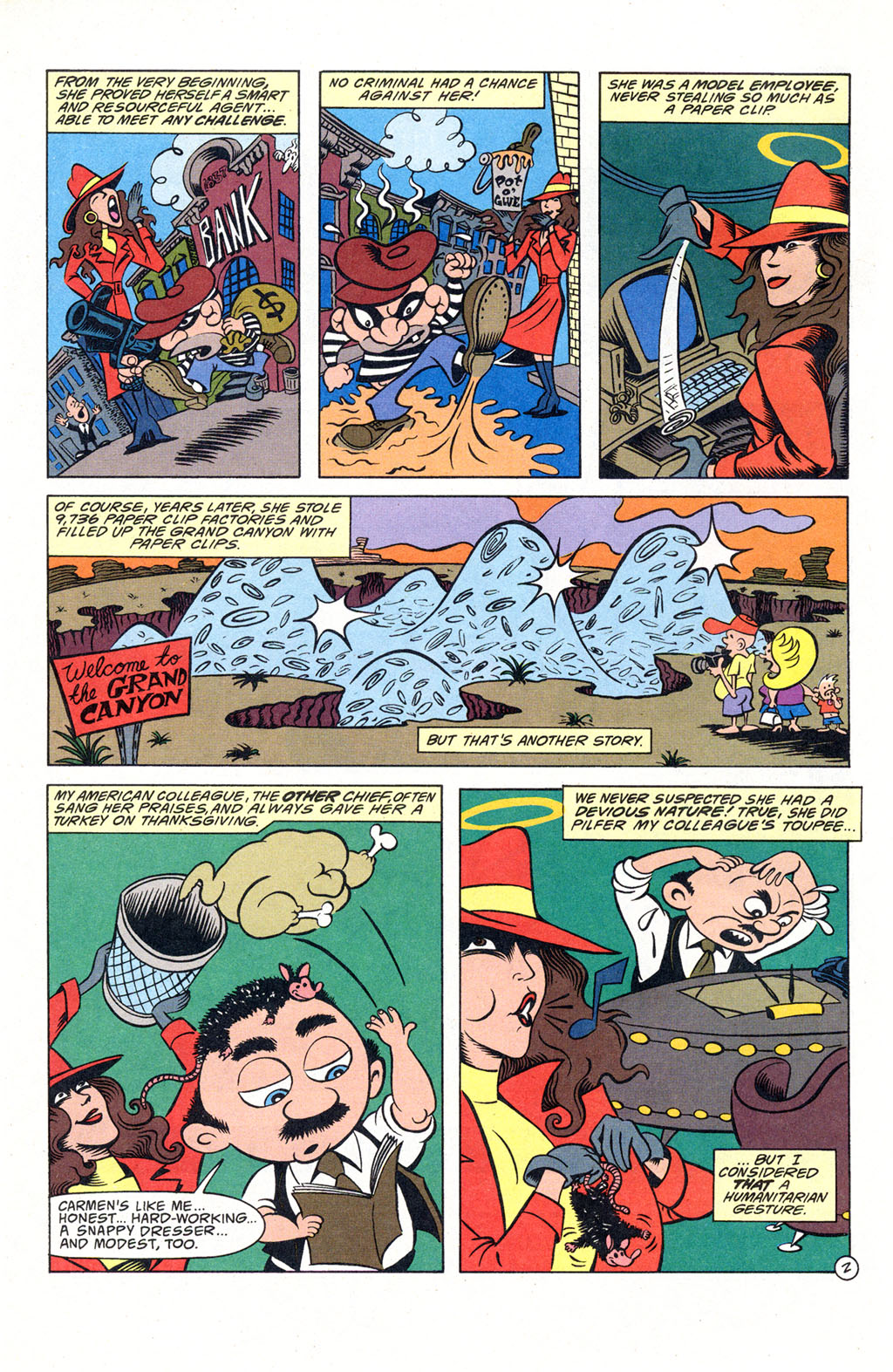 Read online Where In The World Is Carmen Sandiego? comic -  Issue #1 - 3