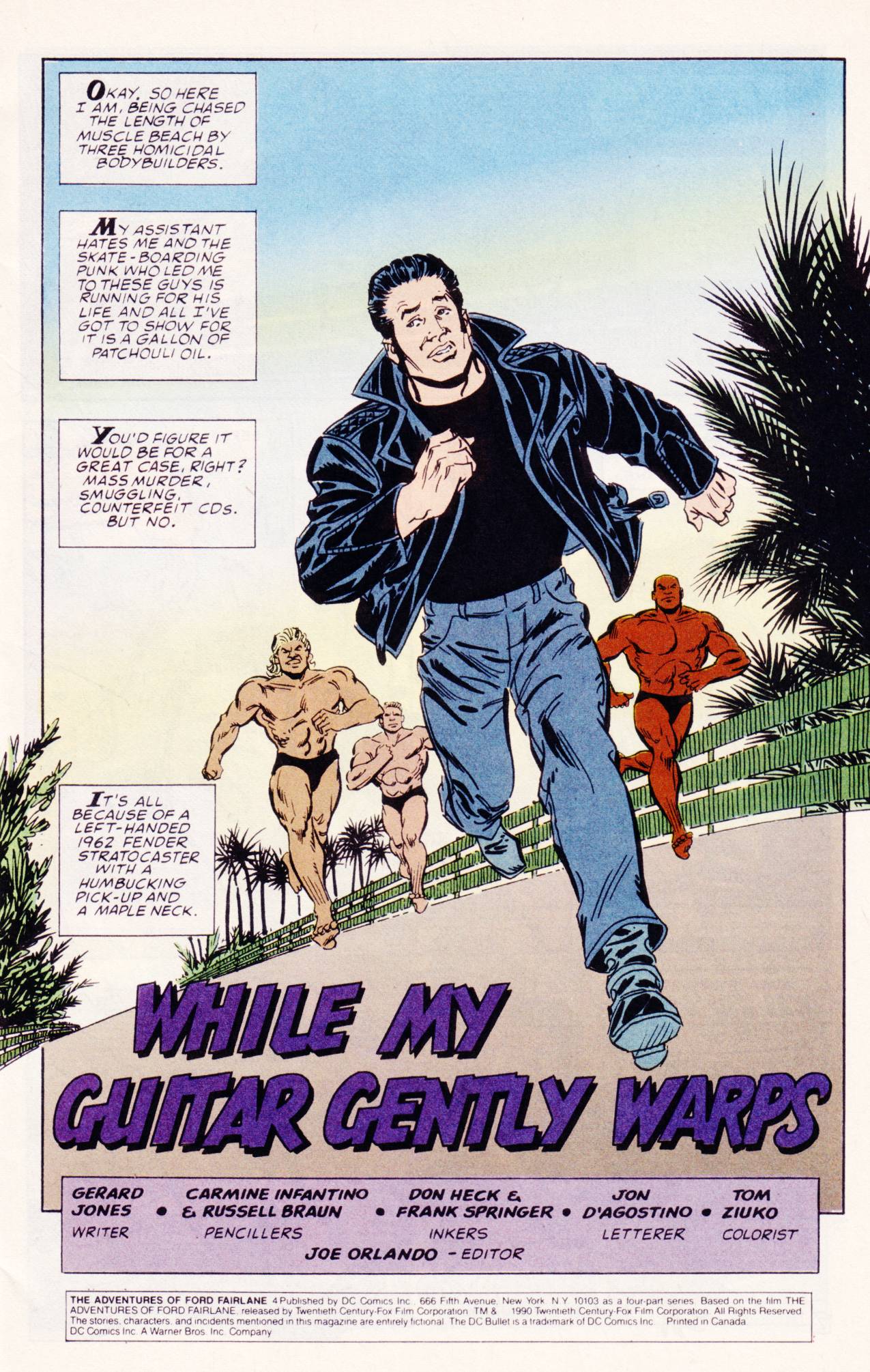 Read online The Adventures Of Ford Fairlane comic -  Issue #4 - 2