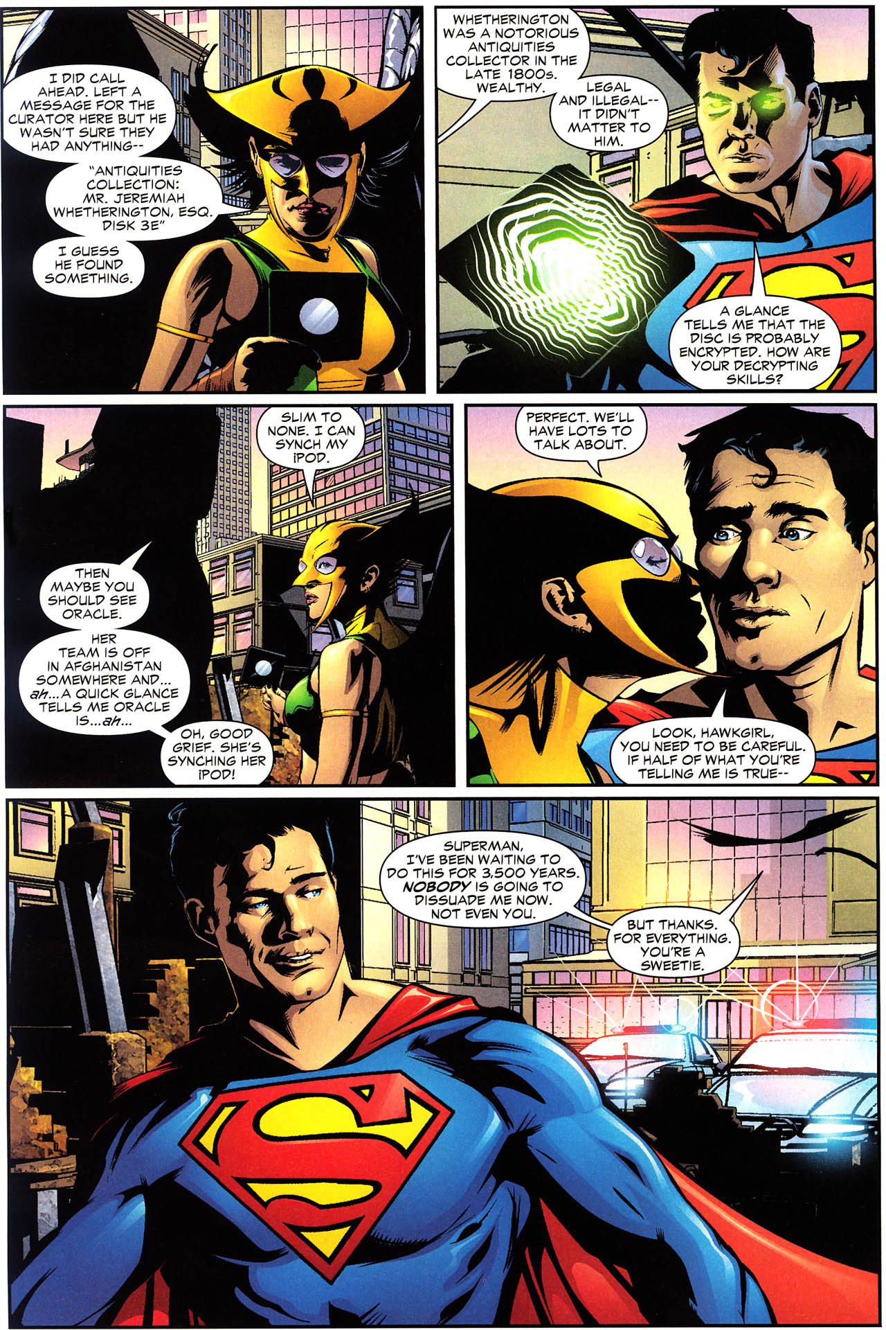 Read online Hawkgirl comic -  Issue #64 - 8