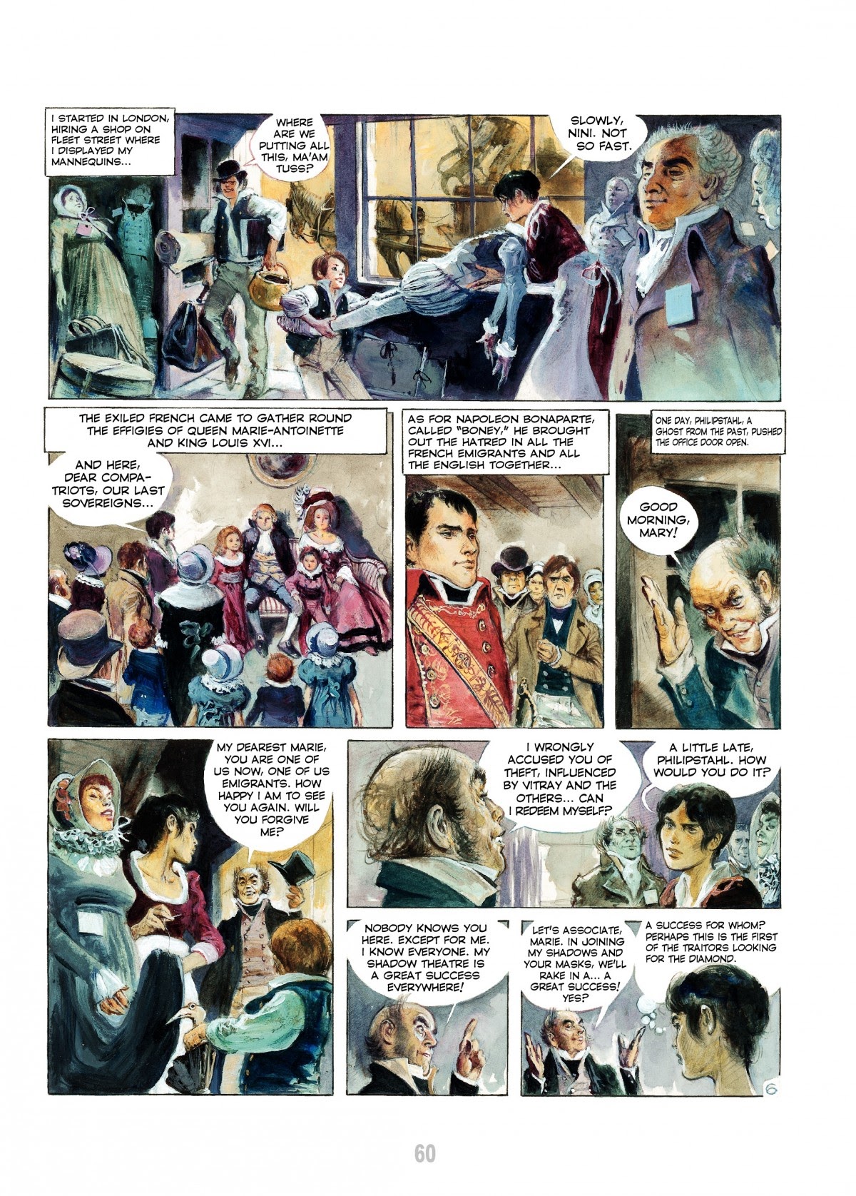 Read online The Fascinating Madame Tussaud comic -  Issue # TPB - 62