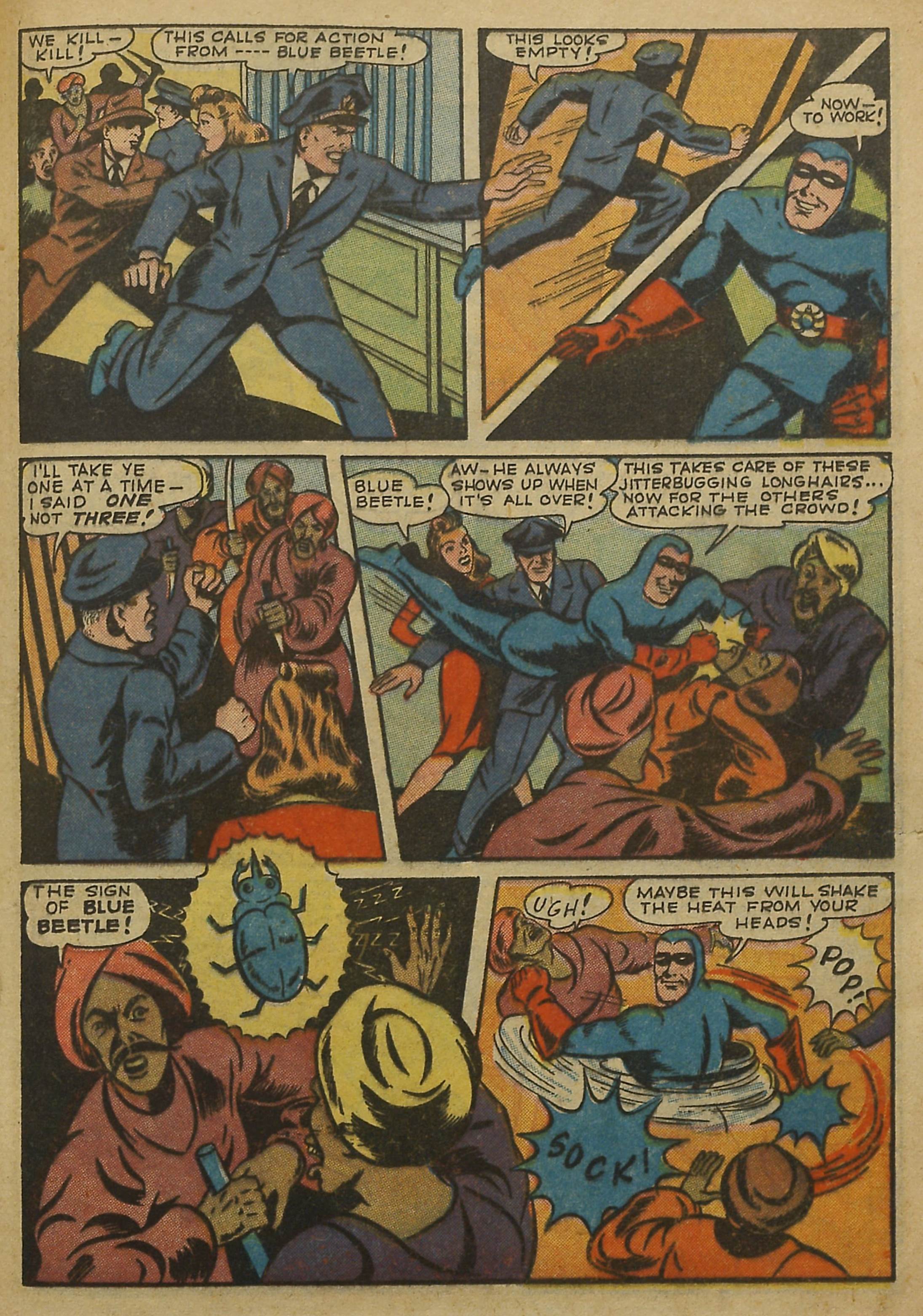 Read online The Blue Beetle comic -  Issue #39 - 26