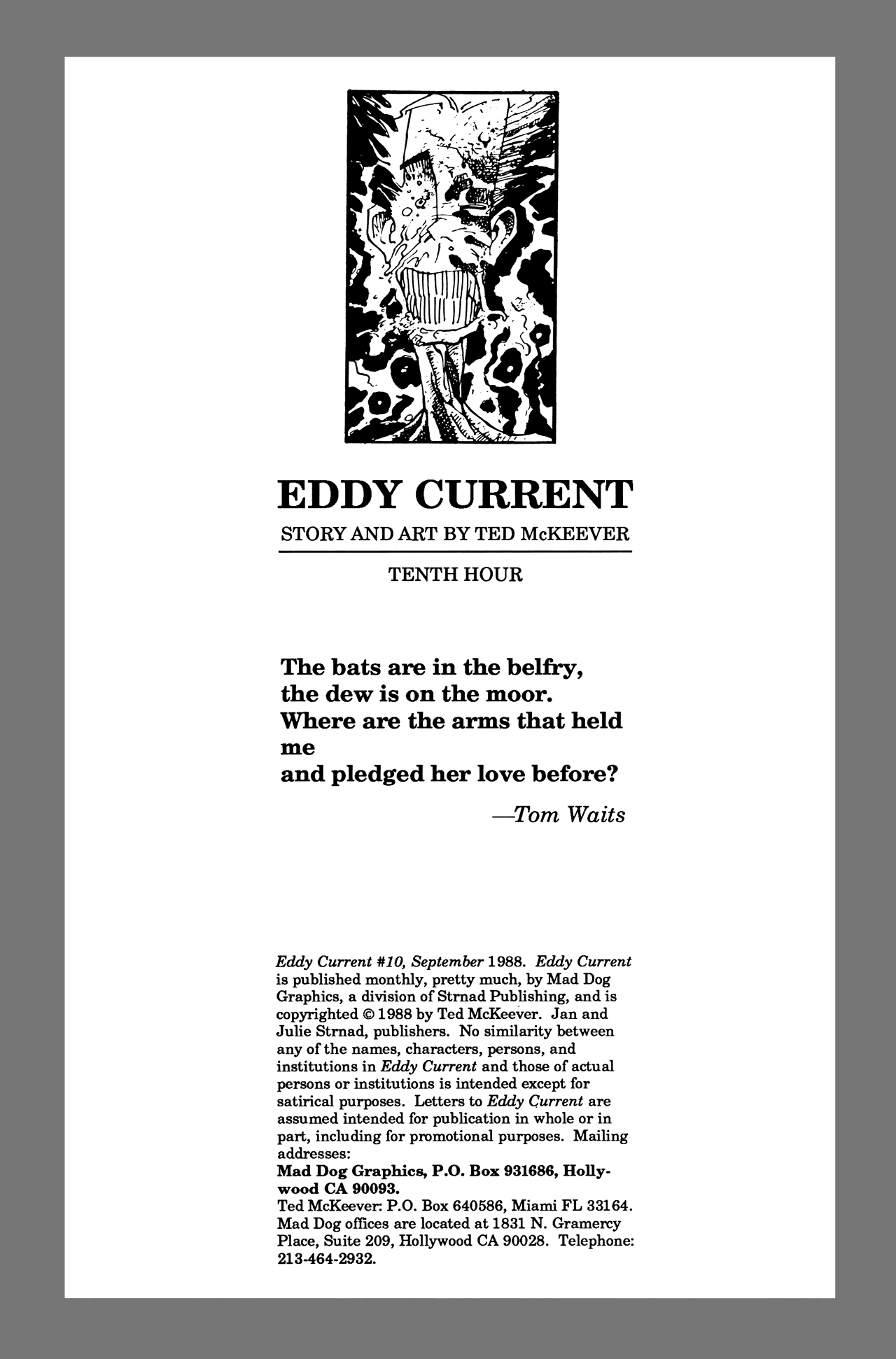 Read online Eddy Current comic -  Issue #10 - 2