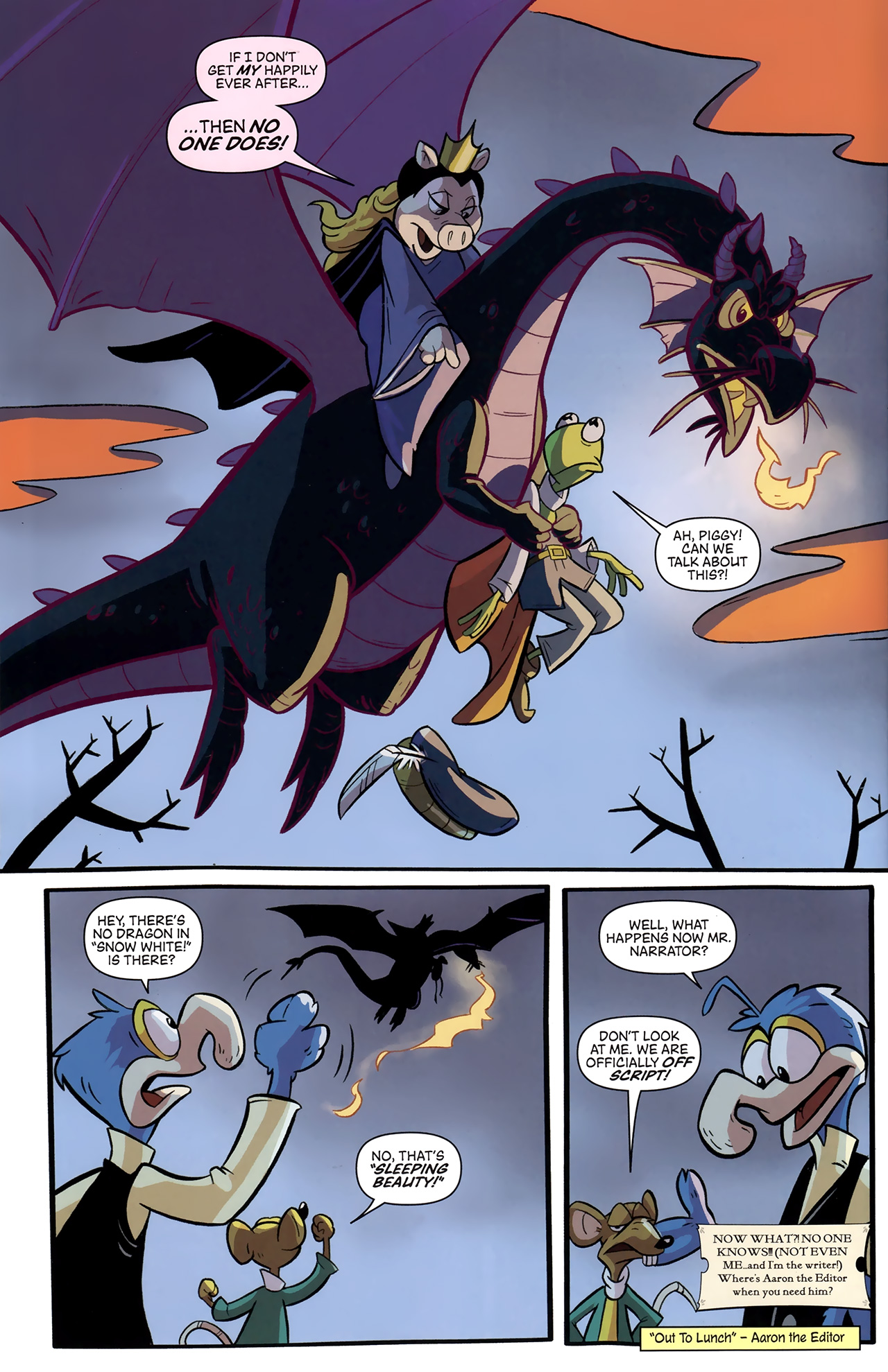Read online Muppet Snow White comic -  Issue #3 - 24