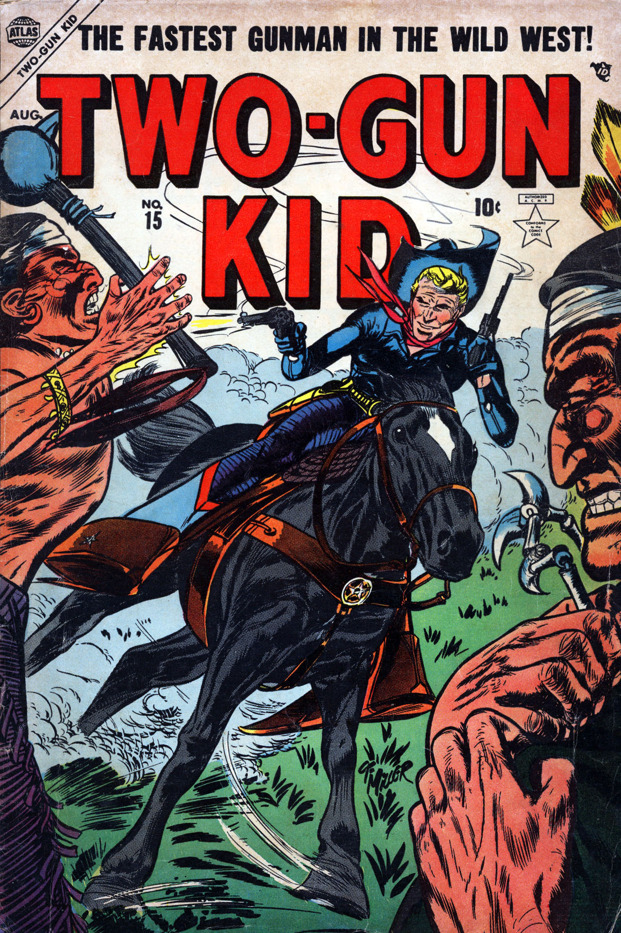 Read online Two-Gun Kid comic -  Issue #15 - 1
