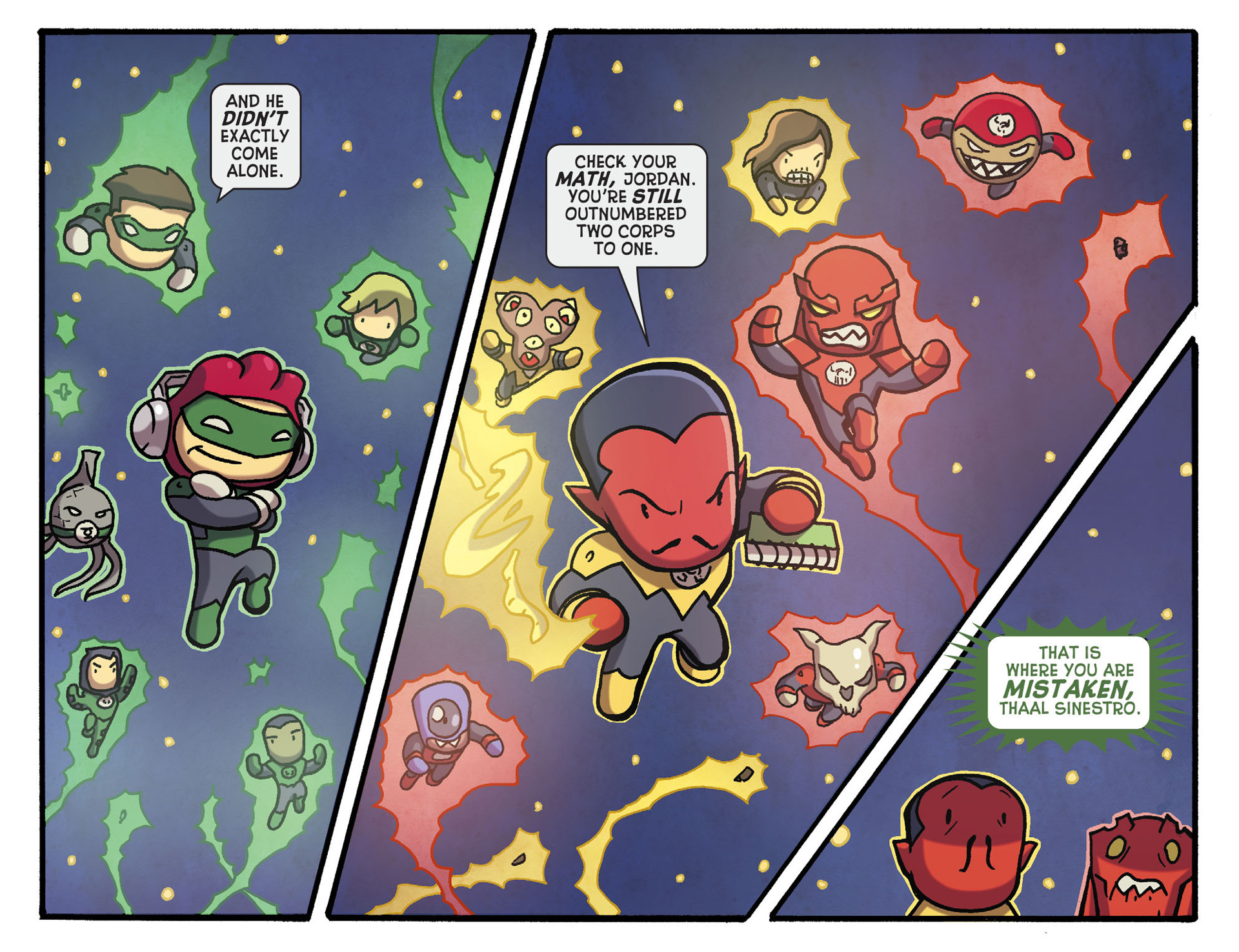Read online Scribblenauts Unmasked: A Crisis of Imagination comic -  Issue #7 - 18