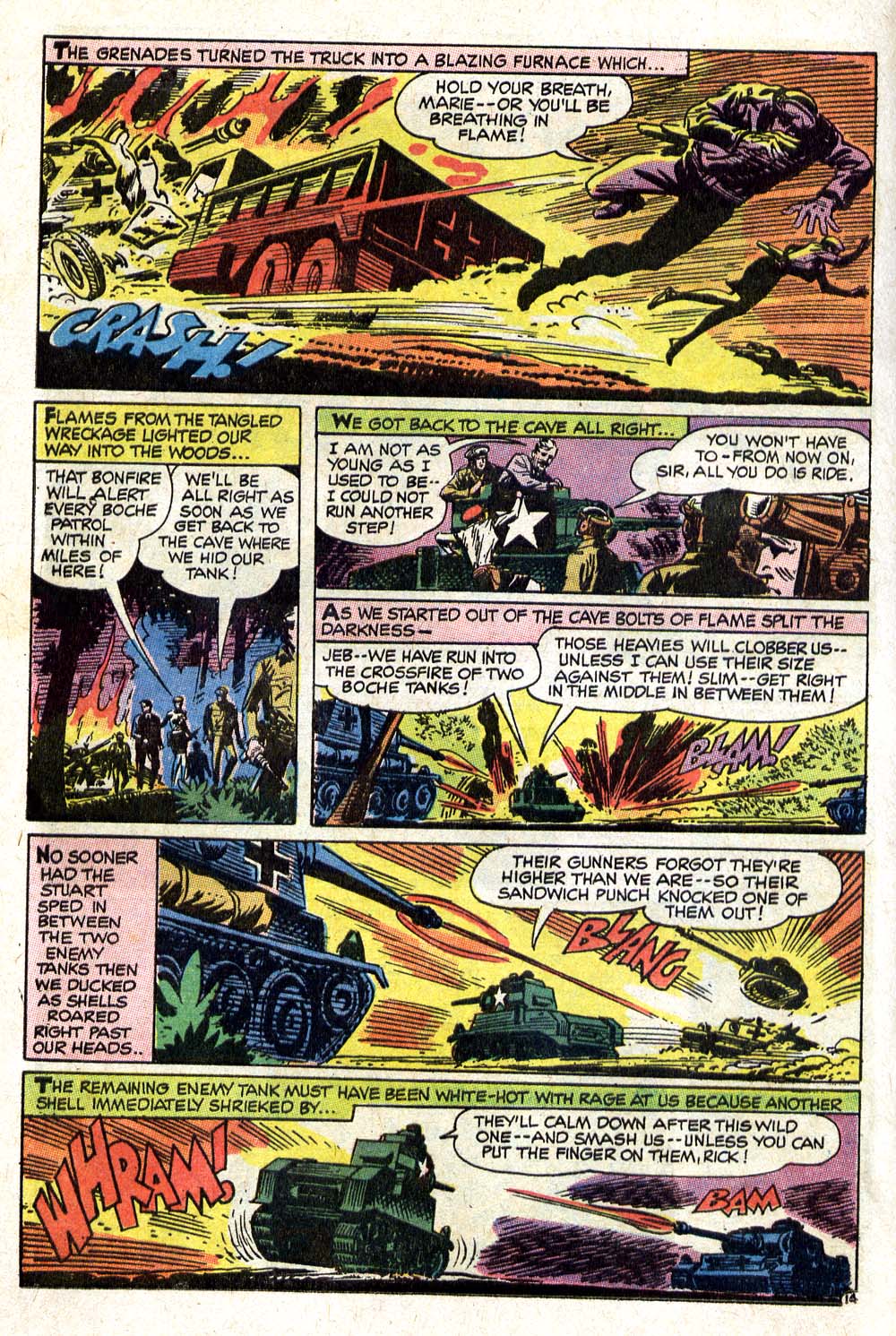 Read online G.I. Combat (1952) comic -  Issue #127 - 17