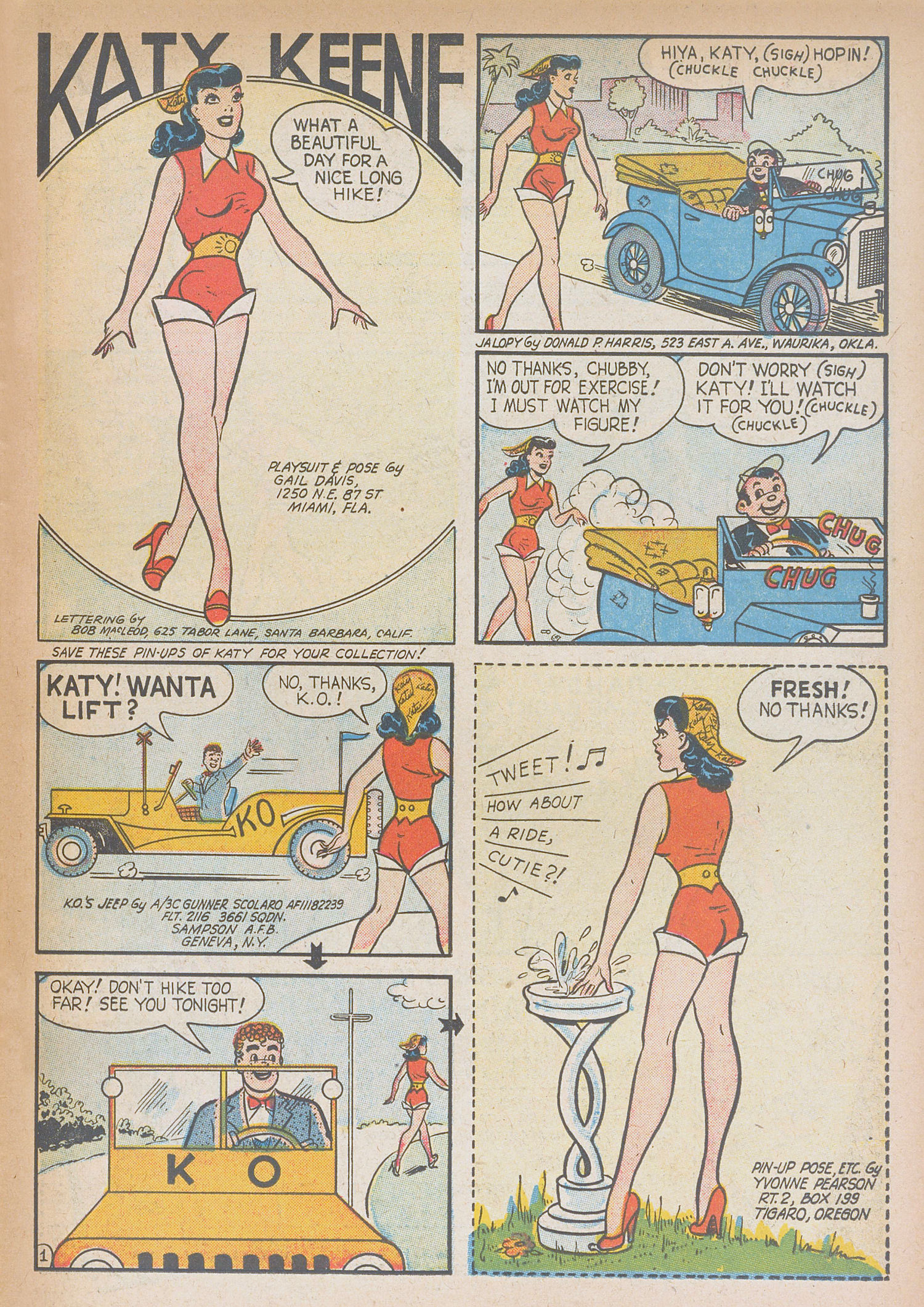 Read online Katy Keene (1949) comic -  Issue #18 - 15