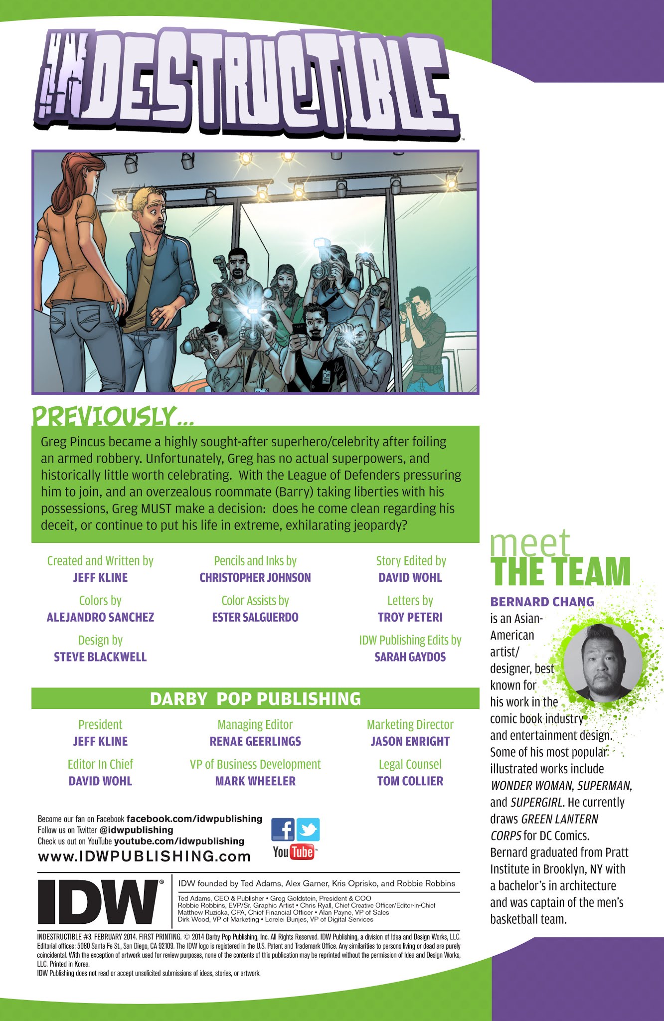 Read online Indestructible comic -  Issue #3 - 2